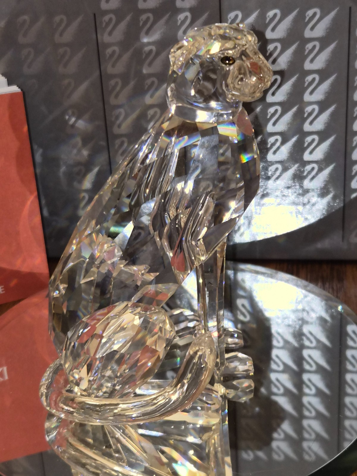SWAROVSKI CRYSTAL CHEETAH A 7610 NR 000 001