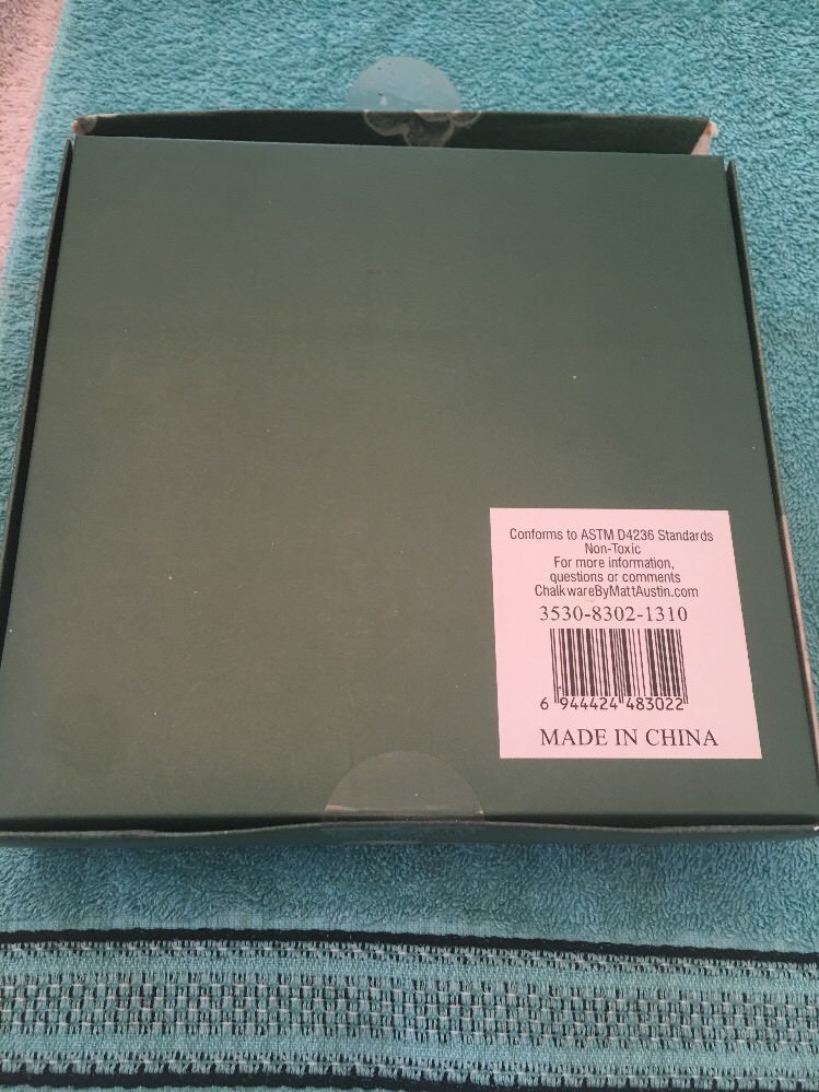 Matt Austin Studio Metropolis Chalk Ware Set Of (8) Chalks