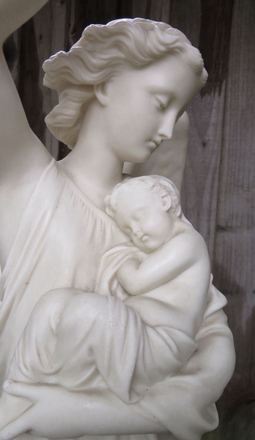 AMAZING Copeland 22.5 “ Parian “ The Reaper “And The Flowers”🌹 🌹 circa 1875