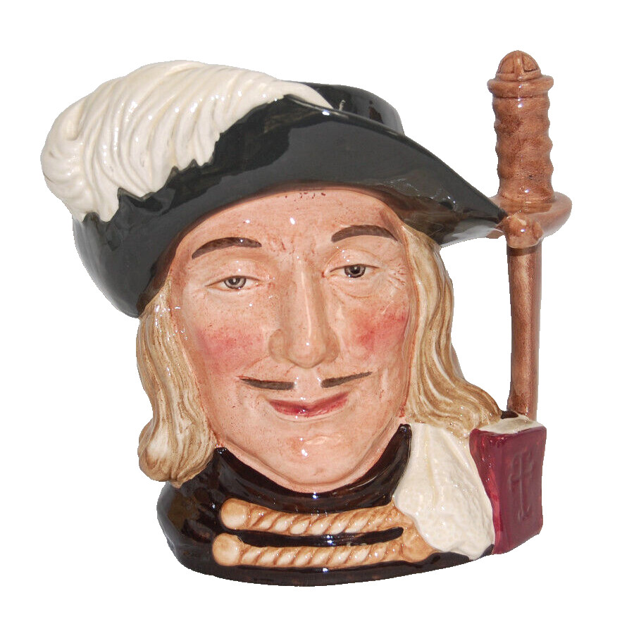 Royal Doulton Large Aramis #D6441 Toby Jug Musketeer Character Vintage T1859