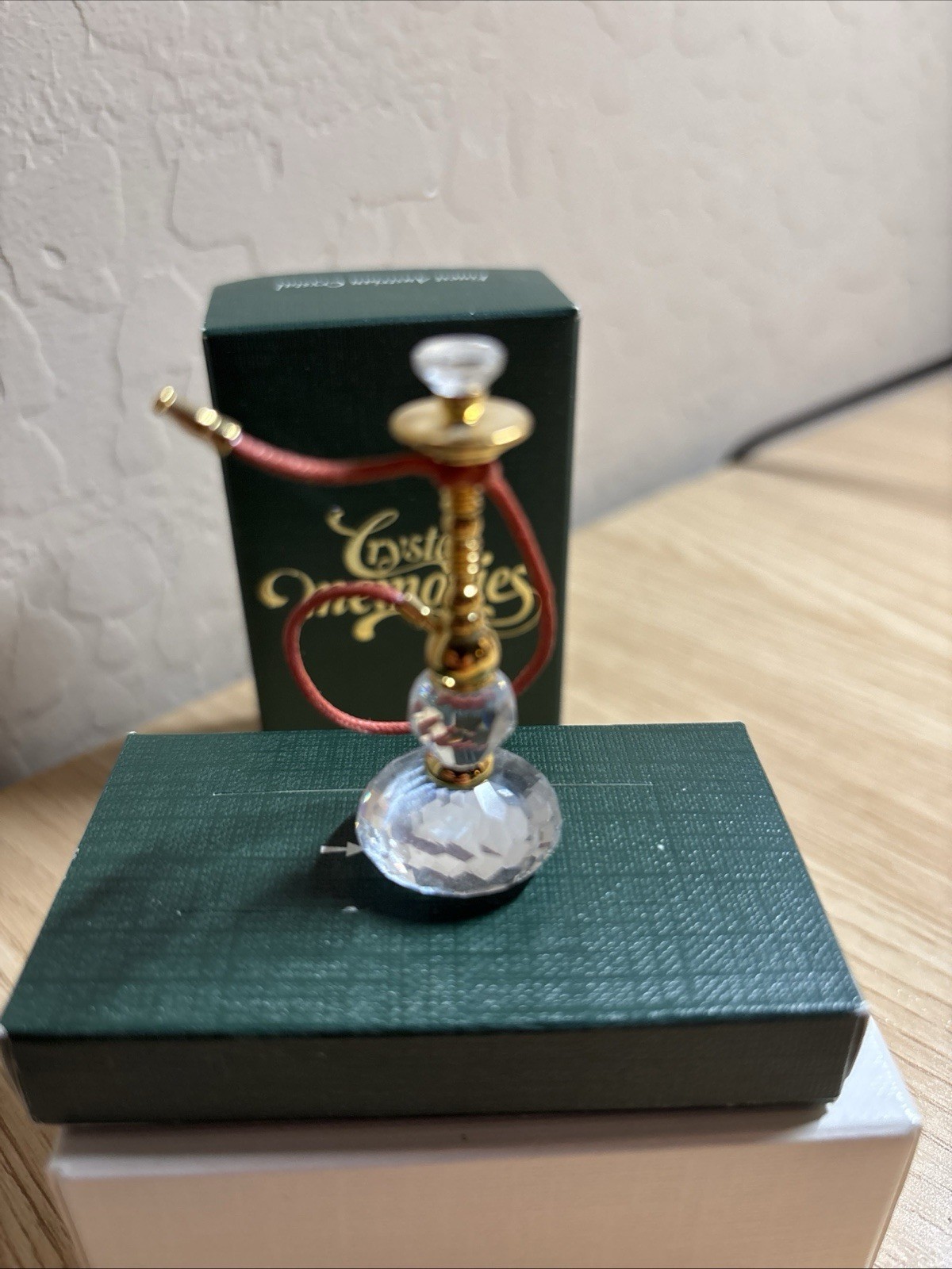 Swarovski Figurine 277825 Water Pipe 6cm. Excellent Condition