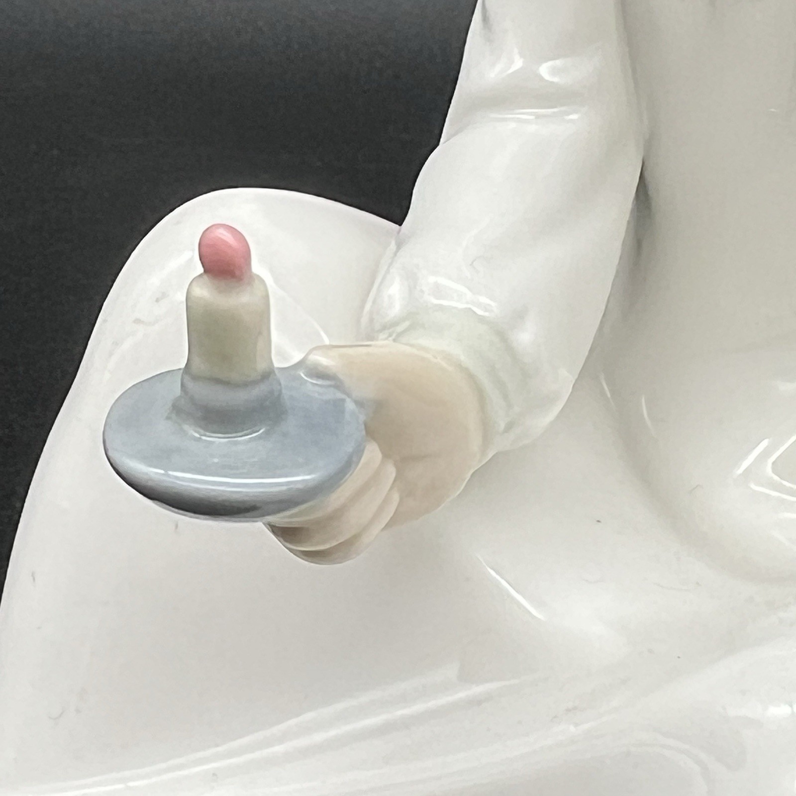 Vintage Zaphir By Lladro Boy With Candle 6.25” Made In Spain