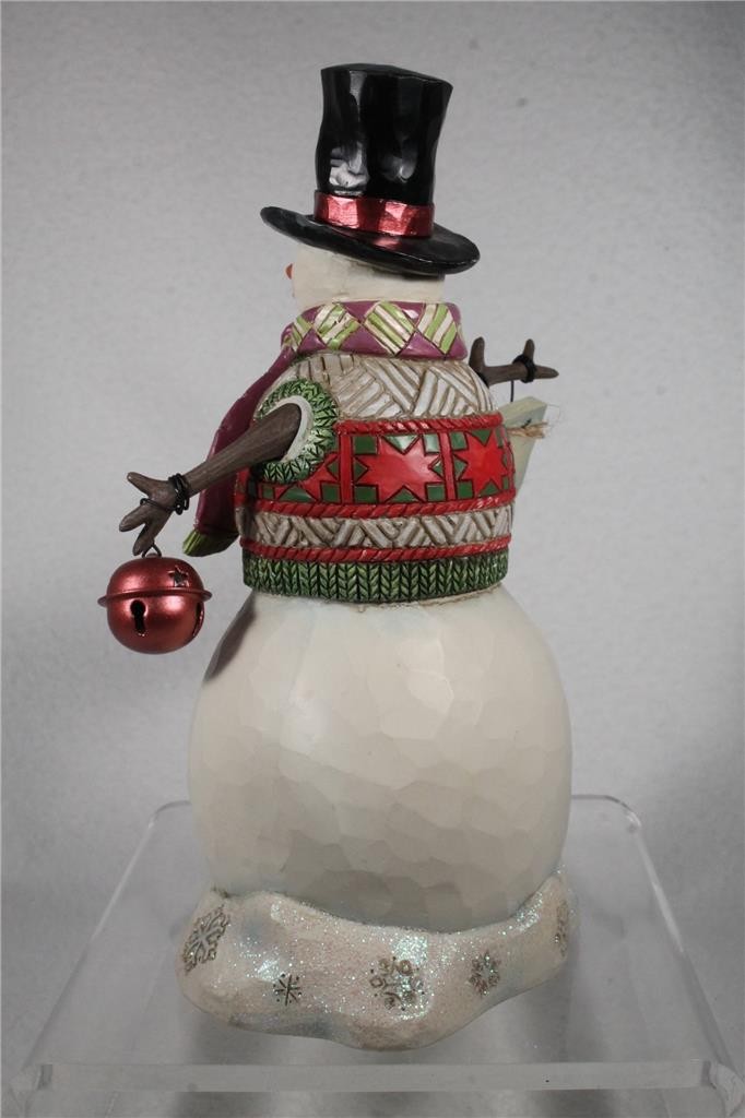 Jim Shore – SIGNS OF THE TIMES – Dapper Snowman – 2026 Release! – 6019278 NIB!