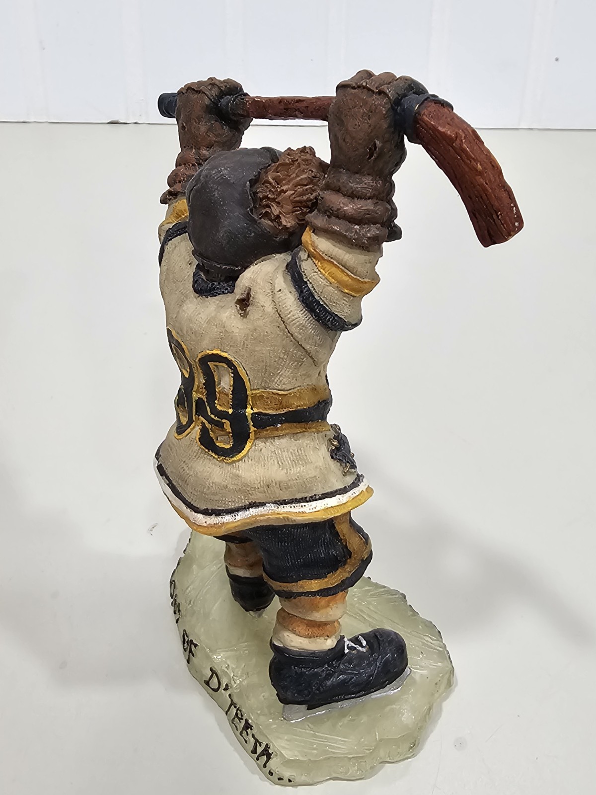 Vintage Boyds Bear Blade Hattrick He Shoots He Scores Hockey Figurine #228357