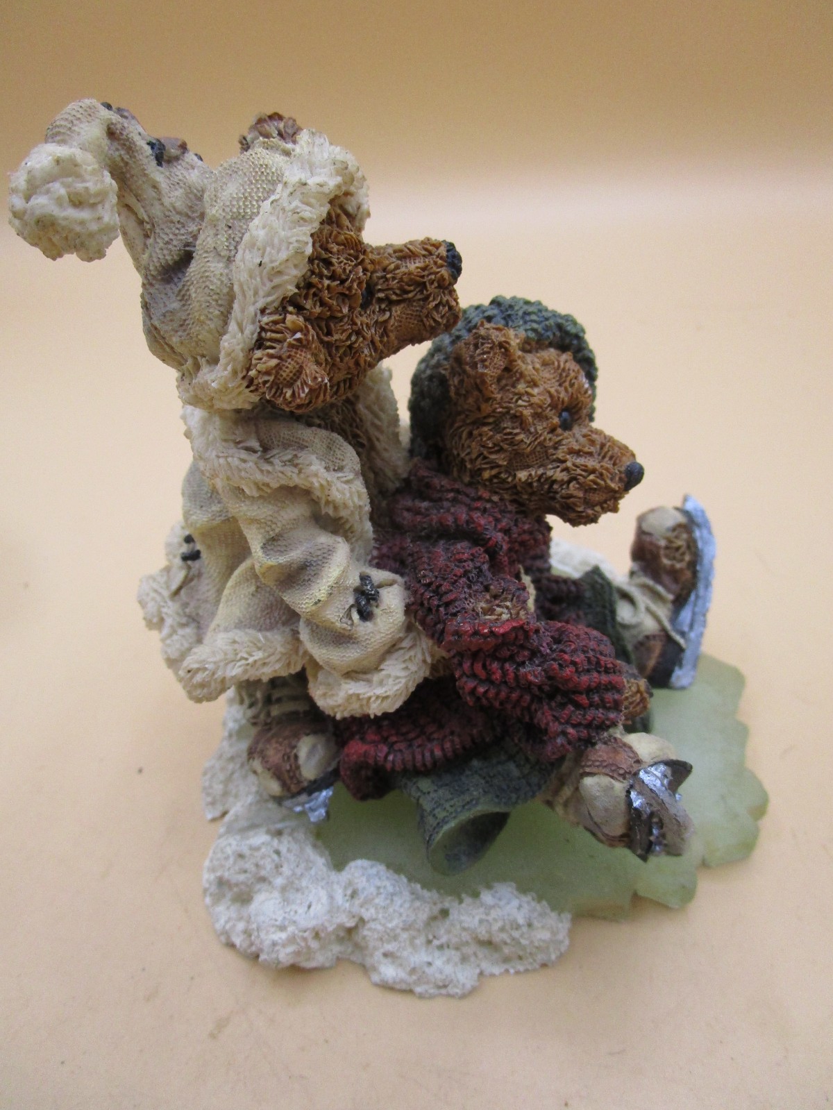 1995 Boyds Bears & Friends # 2267 “Simone & Bailey” Edition 17E pc.1152 figurine