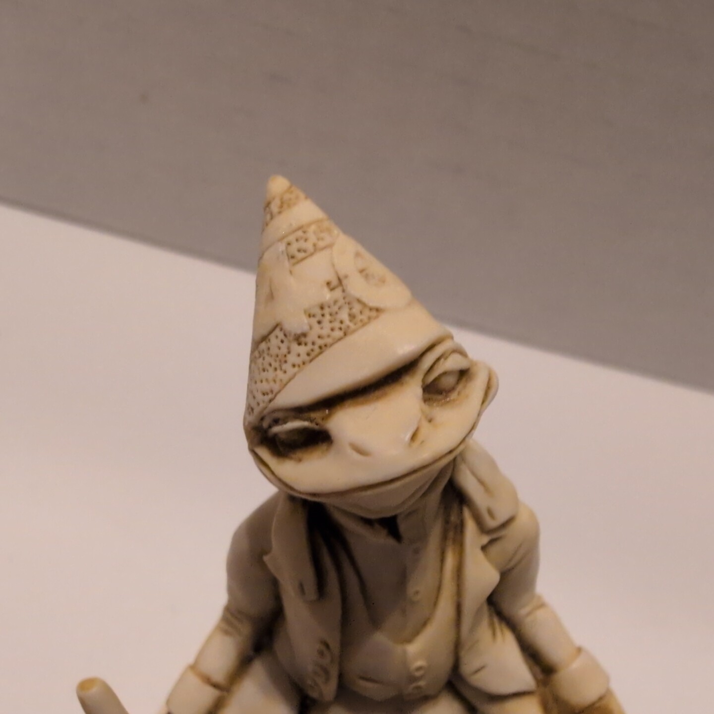 Harmony Kingdom Artist Neil Eyre Ivory Trial Frog Party Hat 40 RARE 2010 Signed