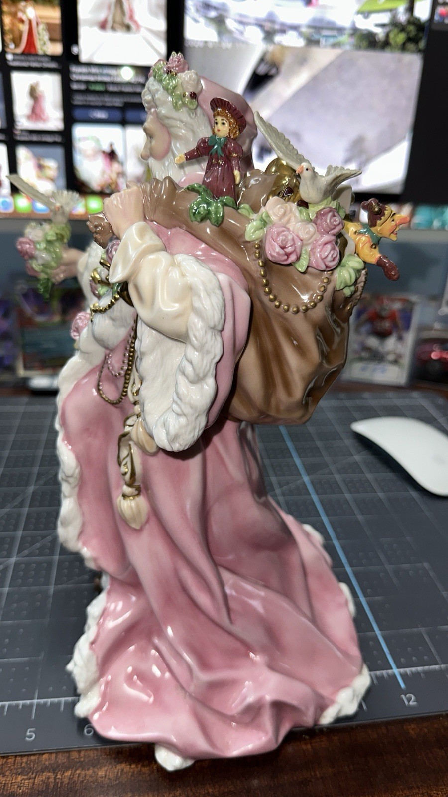 Franklin Mint vintage Father Christmas limited EditionNO.2114 by Alejandro Lemus