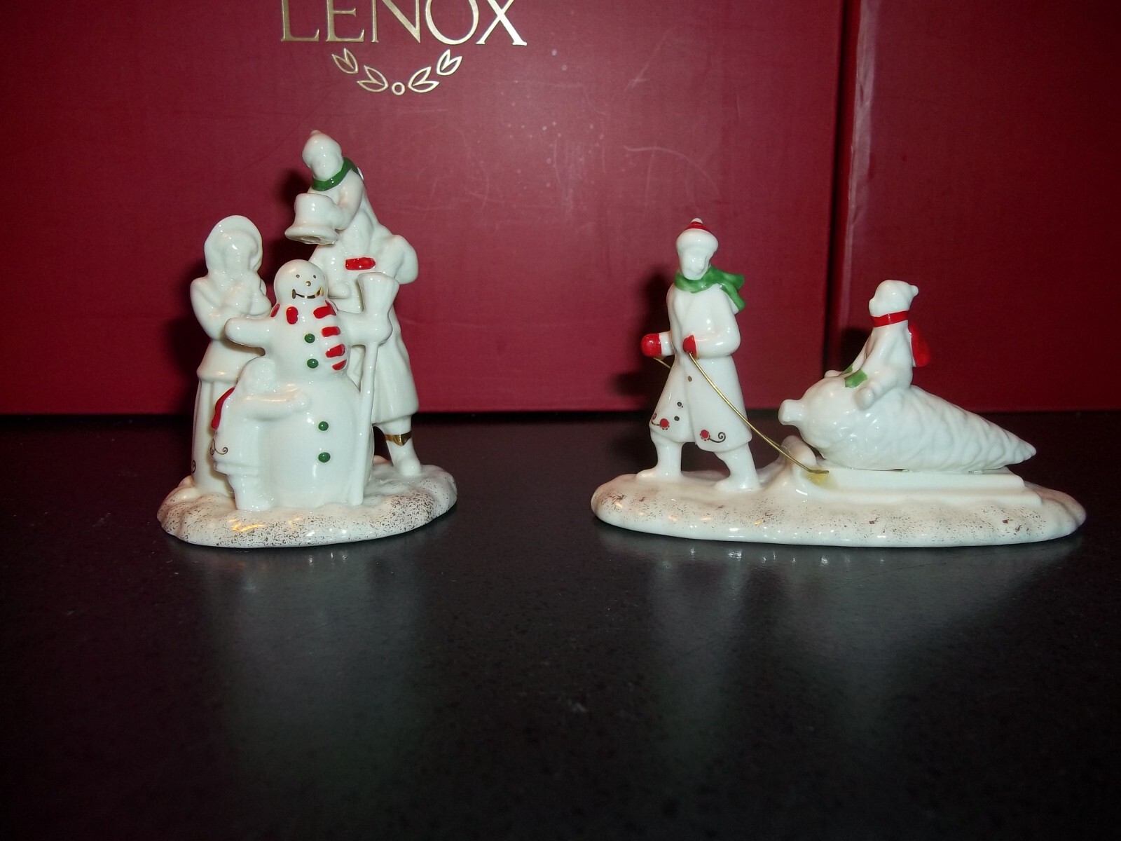 Lenox Mistletoe Park Winter Family Fun 2017 NIB