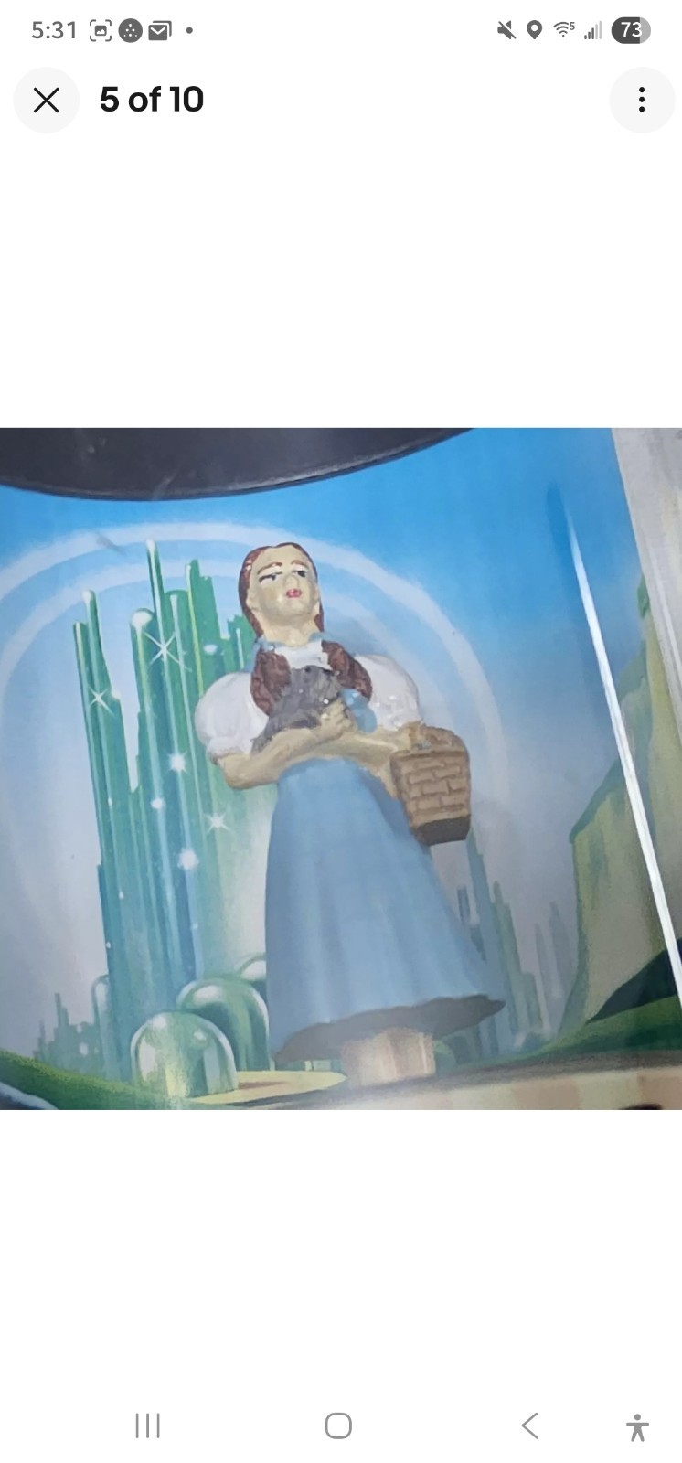 10 Wizard of Oz WB Minatures Classic Figures 1999 Figurines vintage new open