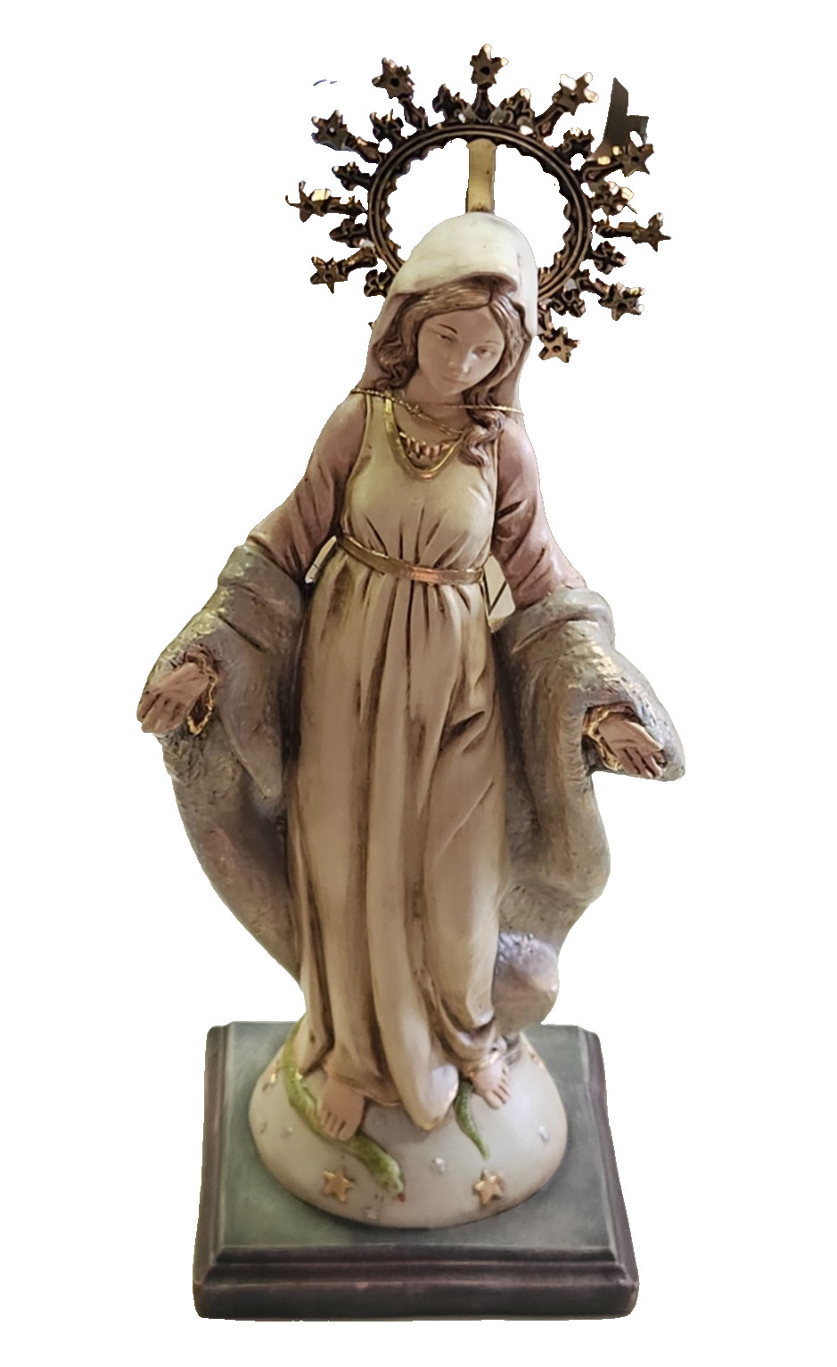 15″ Our Lady of Grace Statue Virgin Mary Catholic Christian Gift Decor Columbia