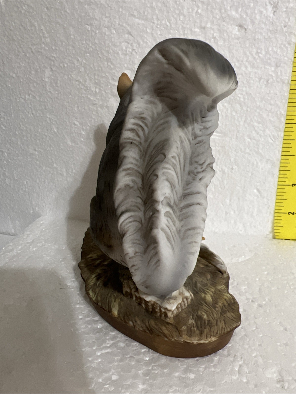 Vintage 1982 Gray Porcelain Squirrel/Masterpiece by Homco/Beautifully Detailed.