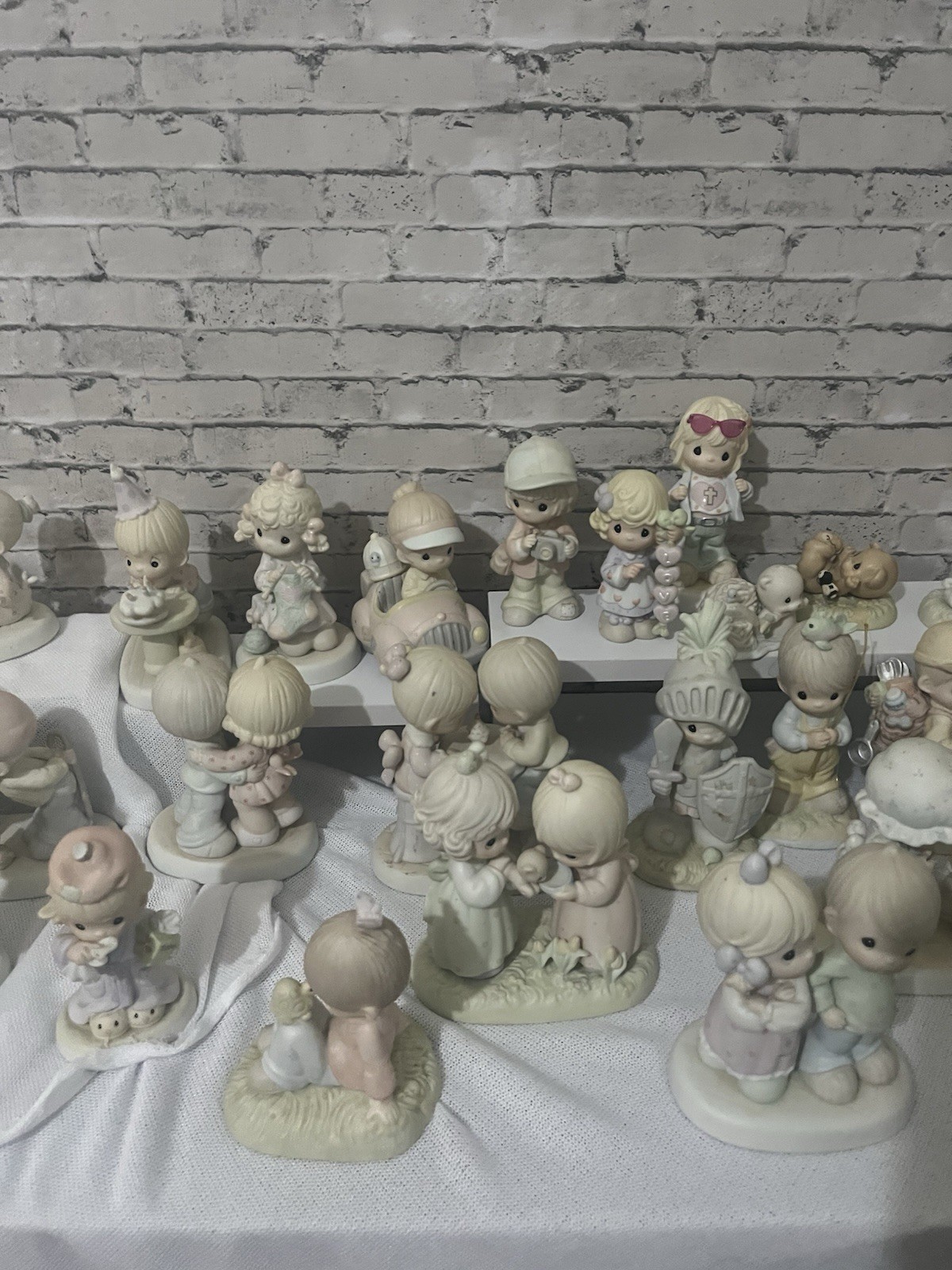 Precious Moments Porcelain Figurine 1970’s -2000’s Lot of 50