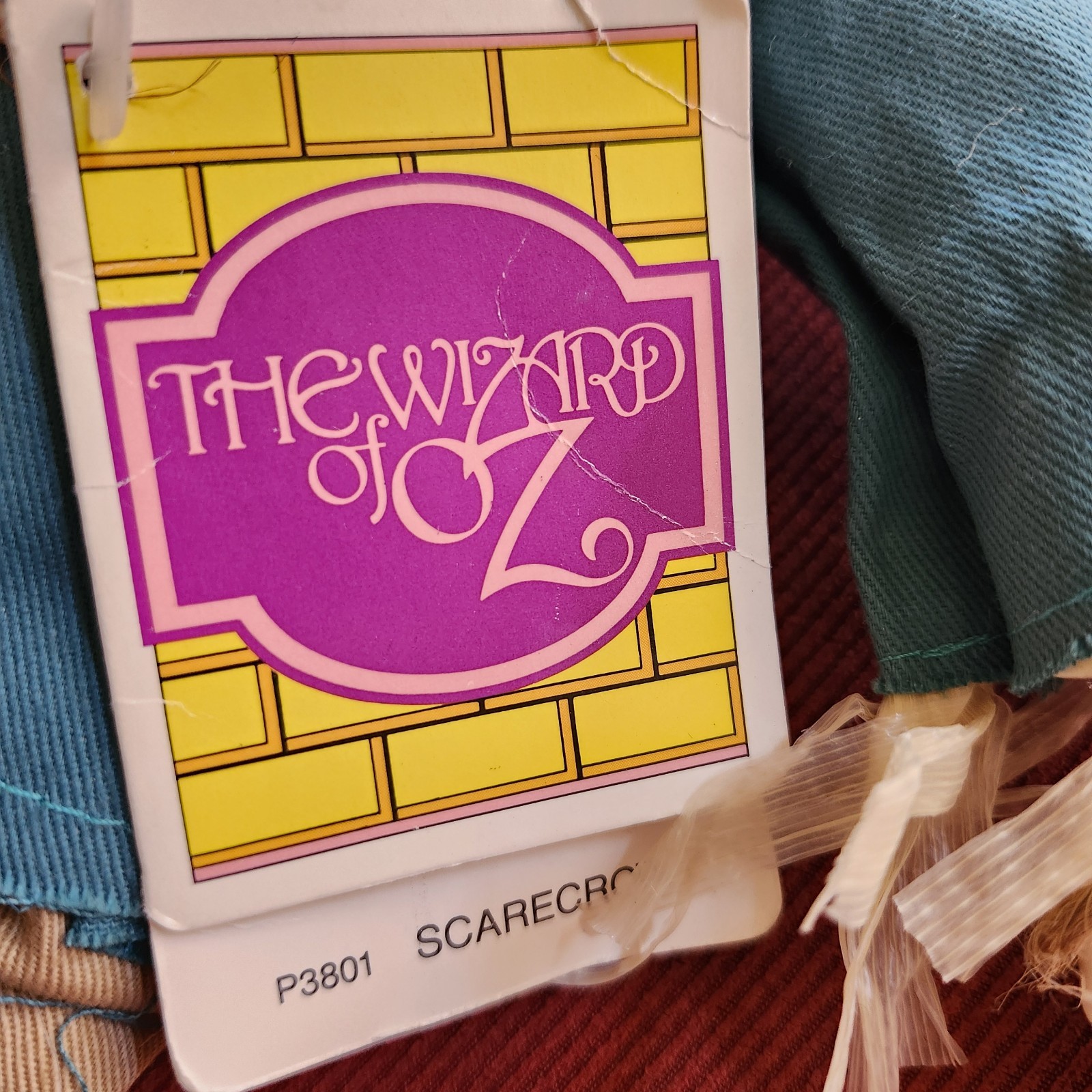 Vintage 1987 Scarecrow Wizard Of Oz Doll Presents Turner 14 inch Action Figure