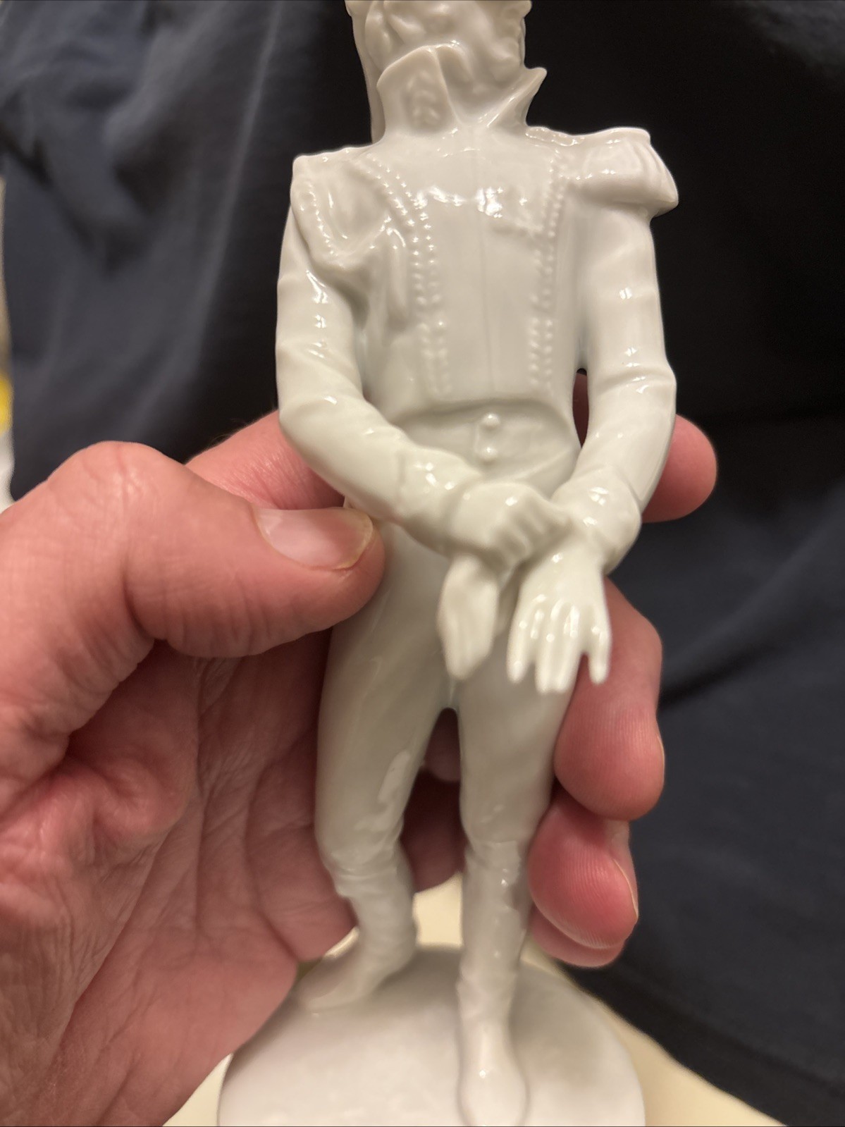 Alboth&Kaiser Vintage Porcelain Napoleonic French Soldier Statue