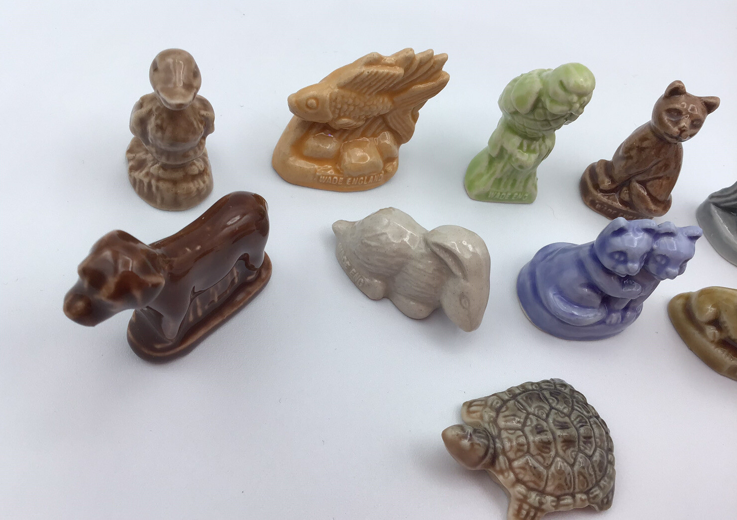 Lot of 10 Complete Set -Wade Red Rose Tea Figurines – Pet Shop Friends 2006-2008