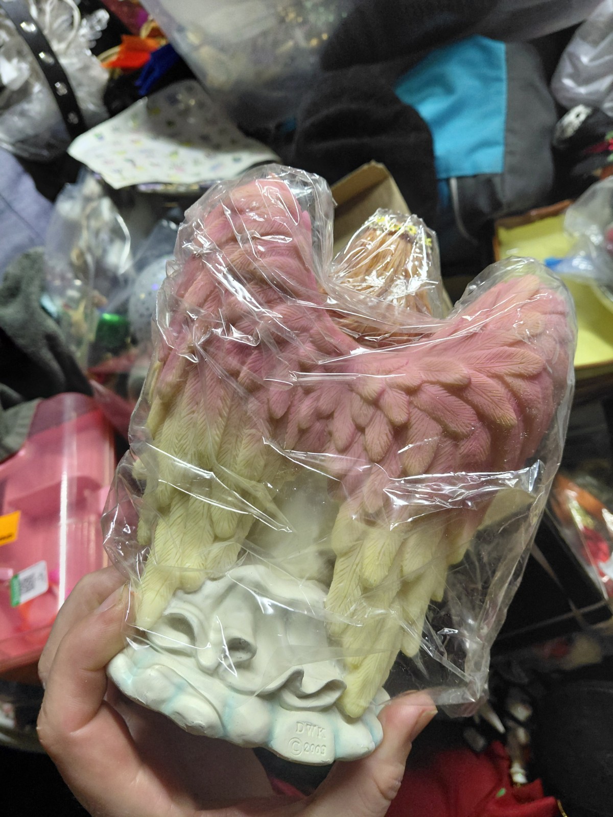 Heaven Sent collectible angel figurine in its original packaging.