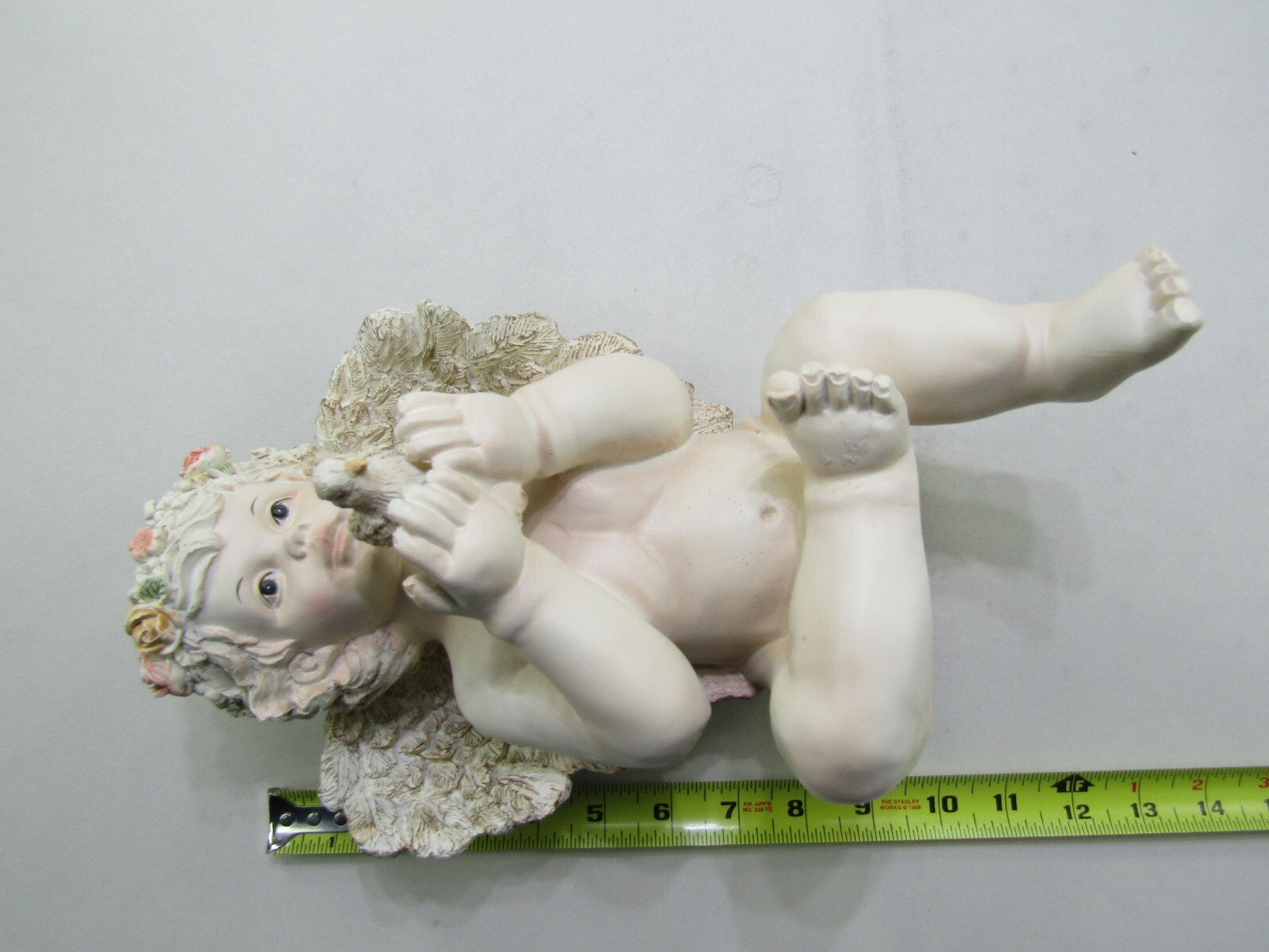 Cherub Shelf Sitter Figurine Artmark Statue Angelic Religious Angel Baby Boxed