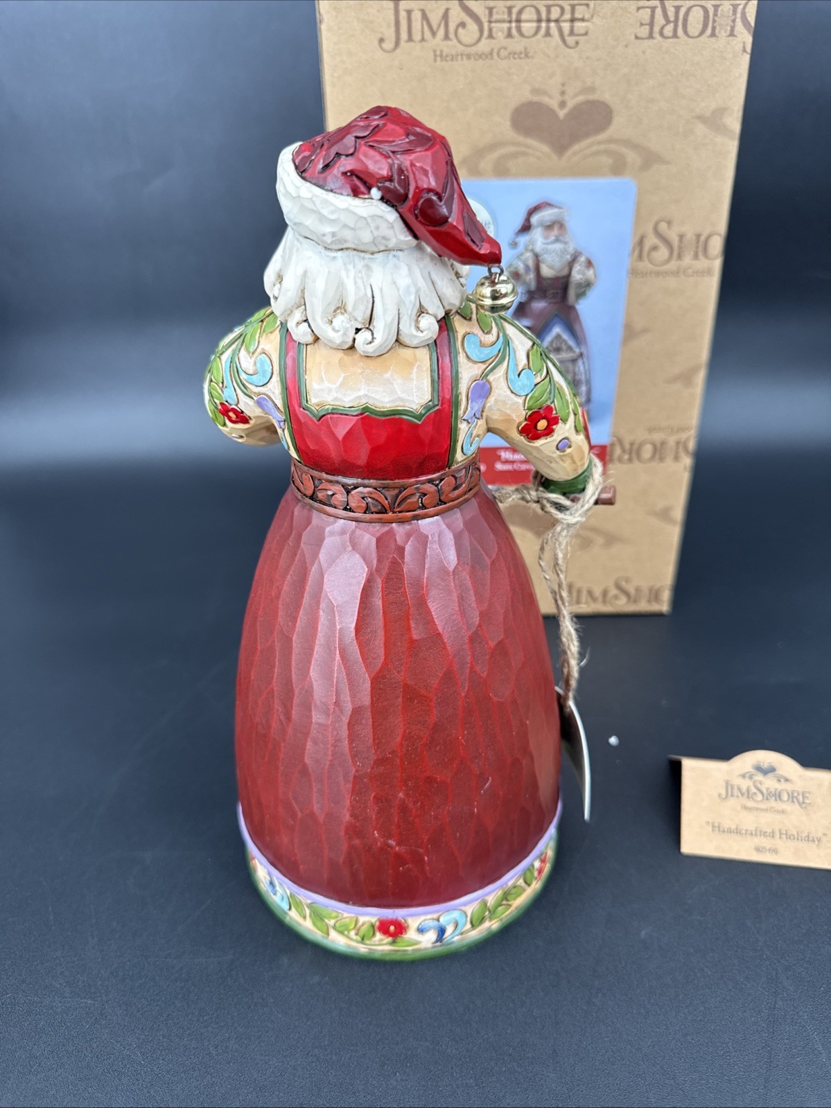 Jim Shore “Handcrafted Holiday” Toy Shop Scene – 2011 – Very Rare – W Box
