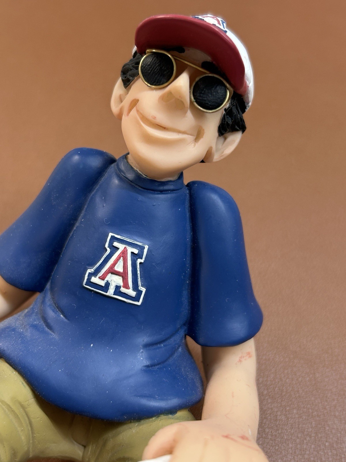 D. Manning Arizona Wildcats Sports Fan Couple Figurines Shelf Sitter Rare! READ
