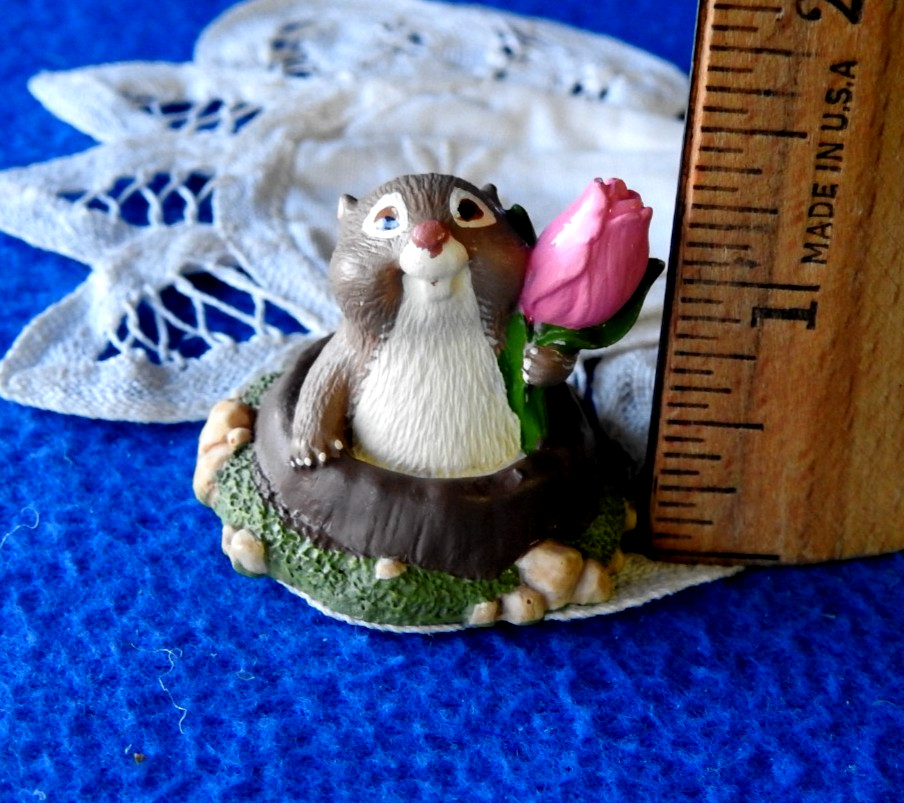 Hallmark Merry Miniature 1995 Groundhog 1 1/4″