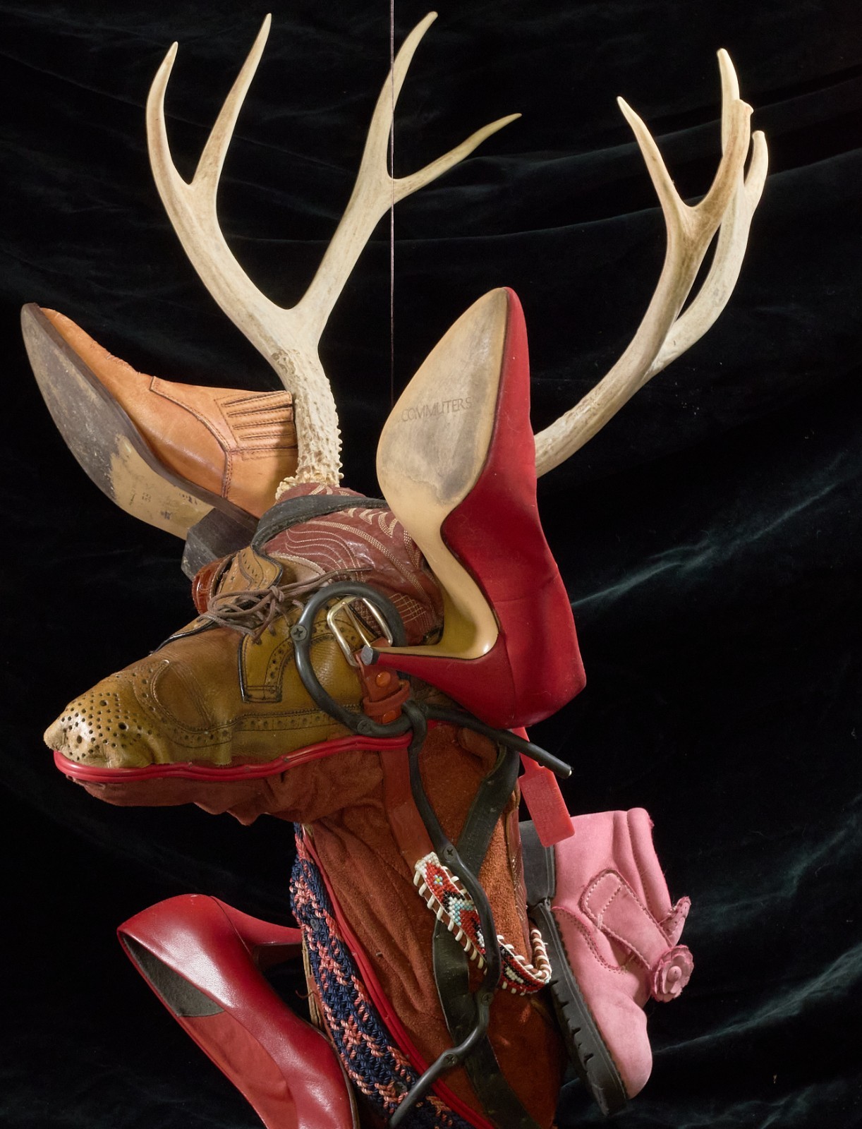 Deer Head Sculpture by Famous Texas artist Ken Little. Amazing Piece and Price!