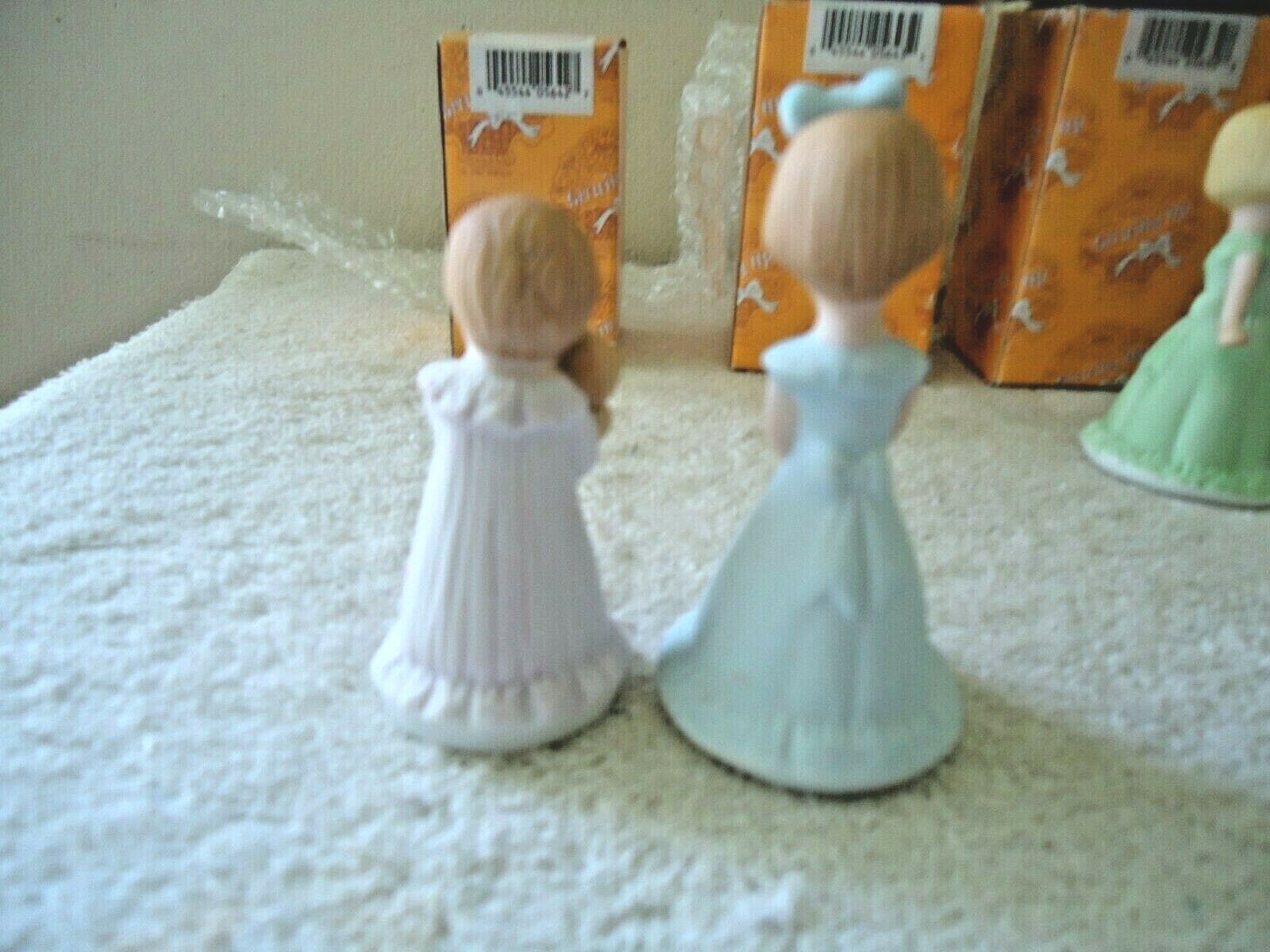 Vintage Enesco Growing Up Girls Figurines Set Ages 1 – 6 ” BEAUTIFUL SET “