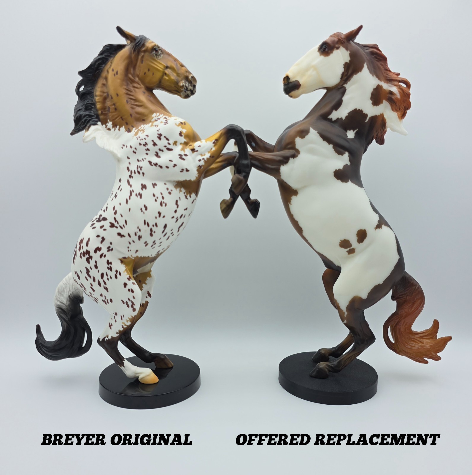 Replacement Stand Bases for Breyer Traditional Model Horse Molds ADONIS, VALEGRO