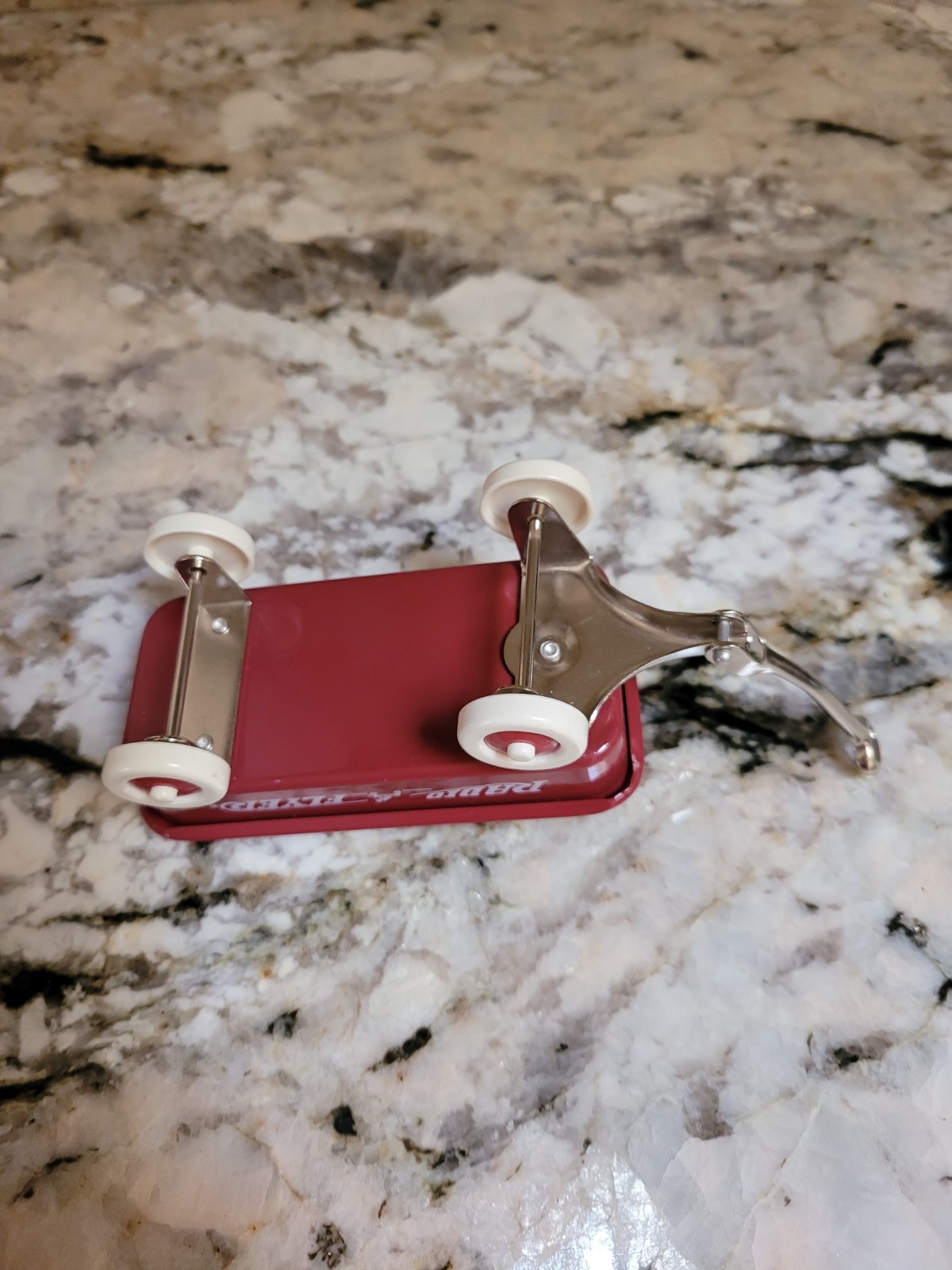 Vintage 1997 Metal Radio Flyer Miniature Little Red Wagon
