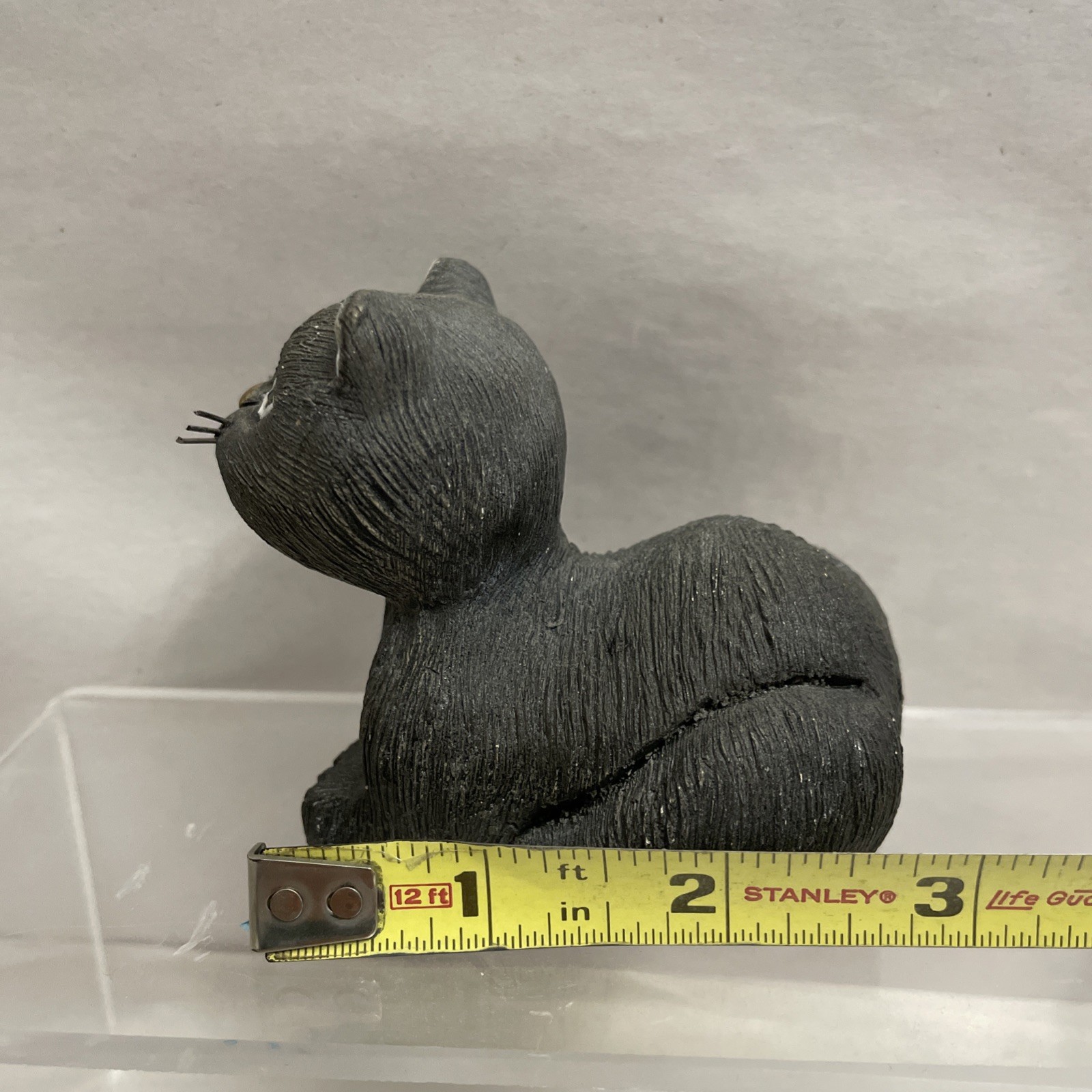Javier Signed Artesania Rinconada 1971 Black Cat Wire Whiskers