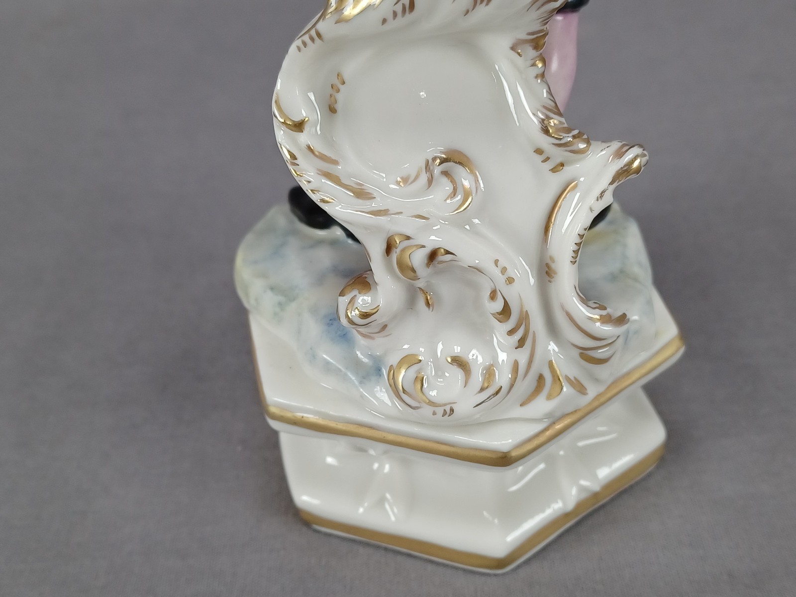 Early 20th Century Dresden Hand Painted Conquistador Porcelain Figurine