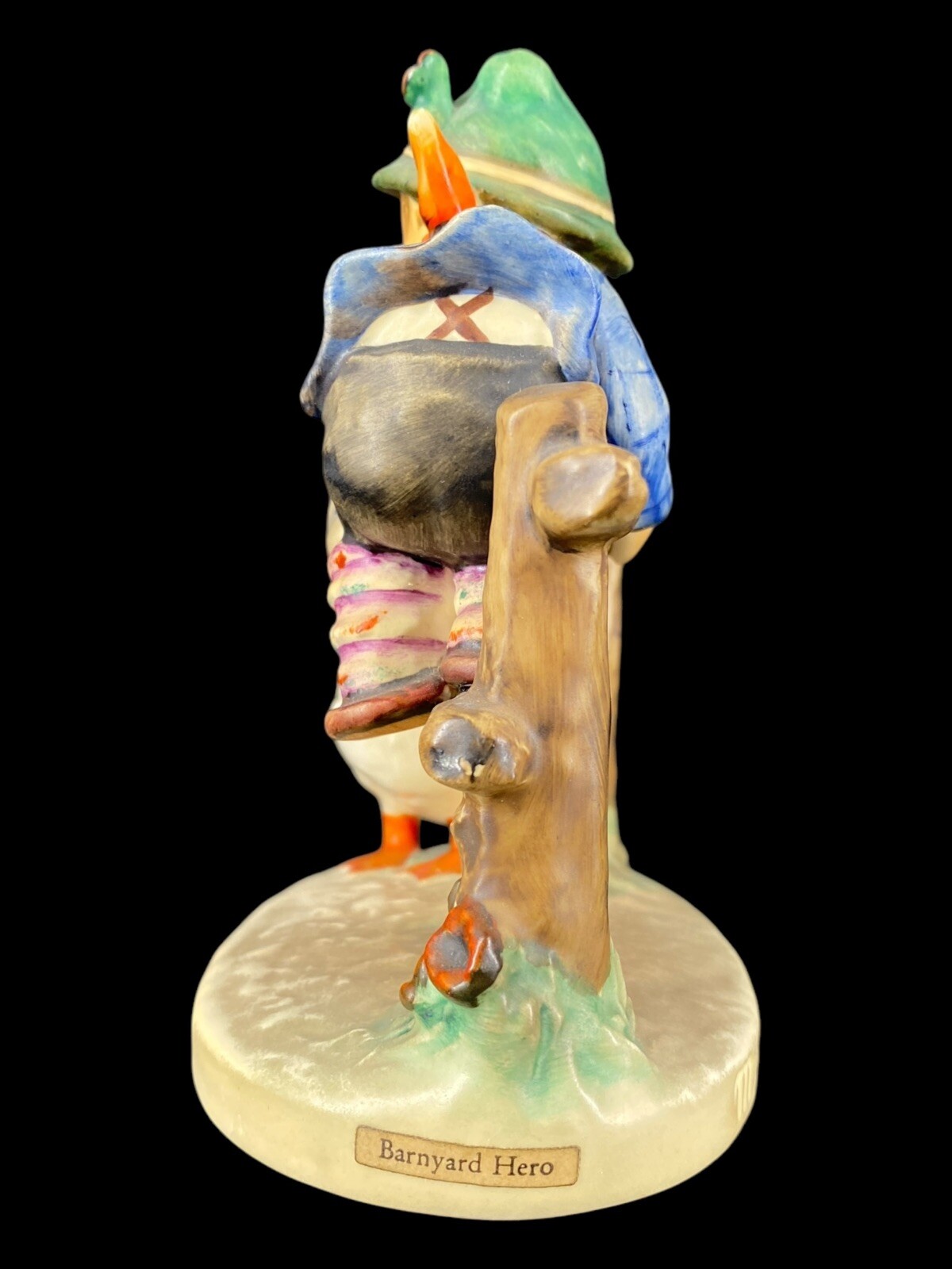 1948 Hummel Goebel German Porcelain Figurine #195/I Barnyard Hero TMK5 5.5″