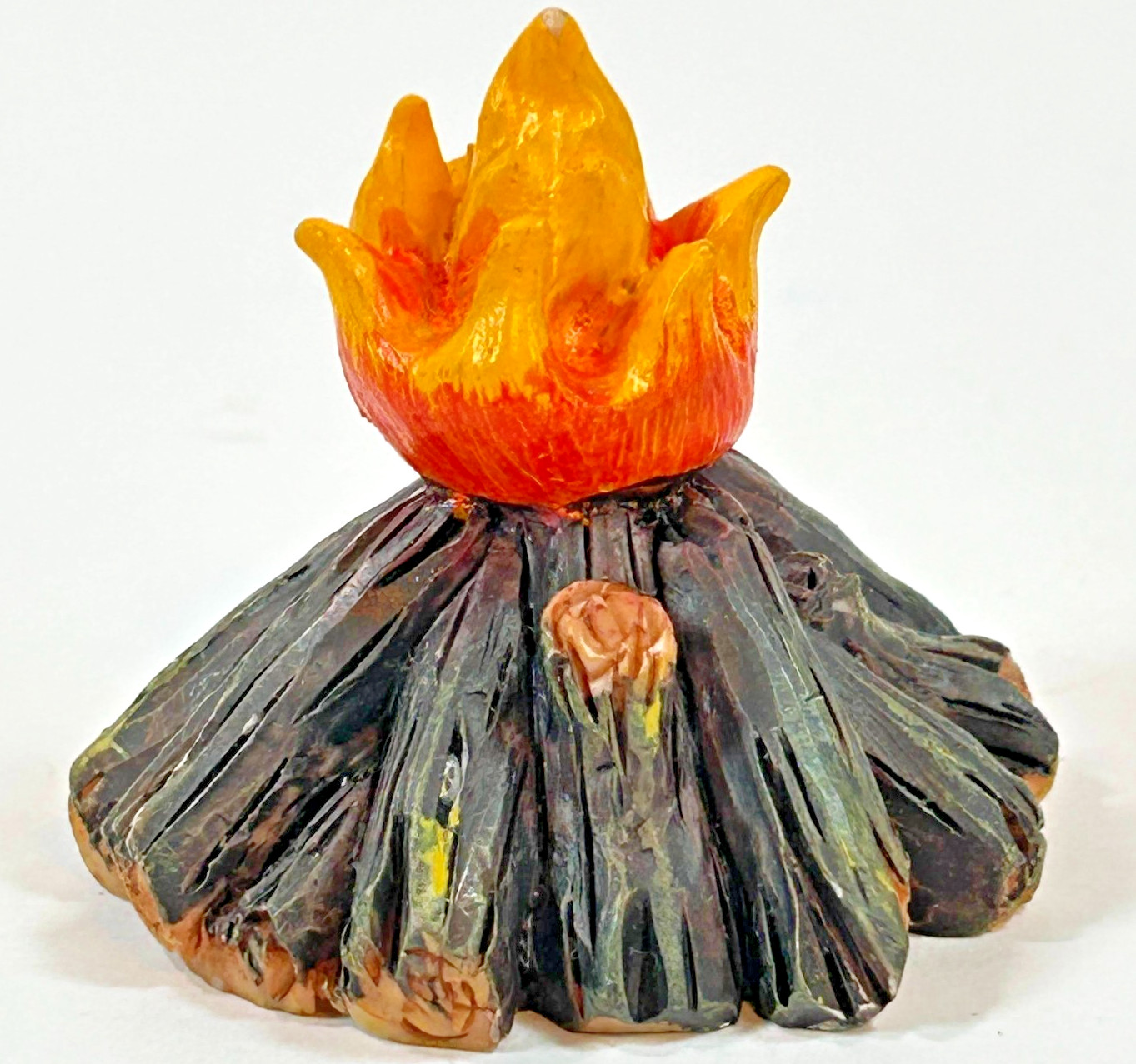 Miniature Resin Campfire Figurine