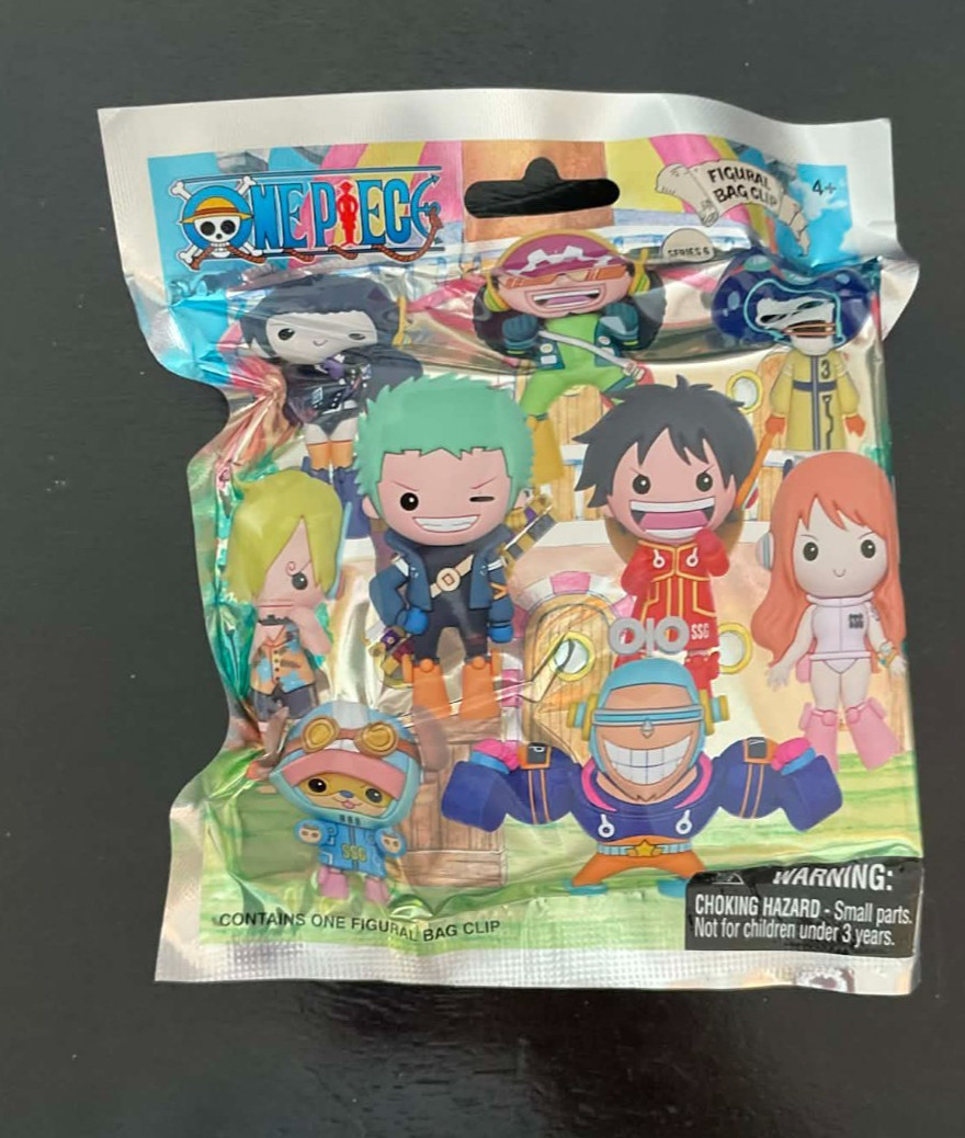 One Piece Series 6 Figural Bag Clip Mystery Bag