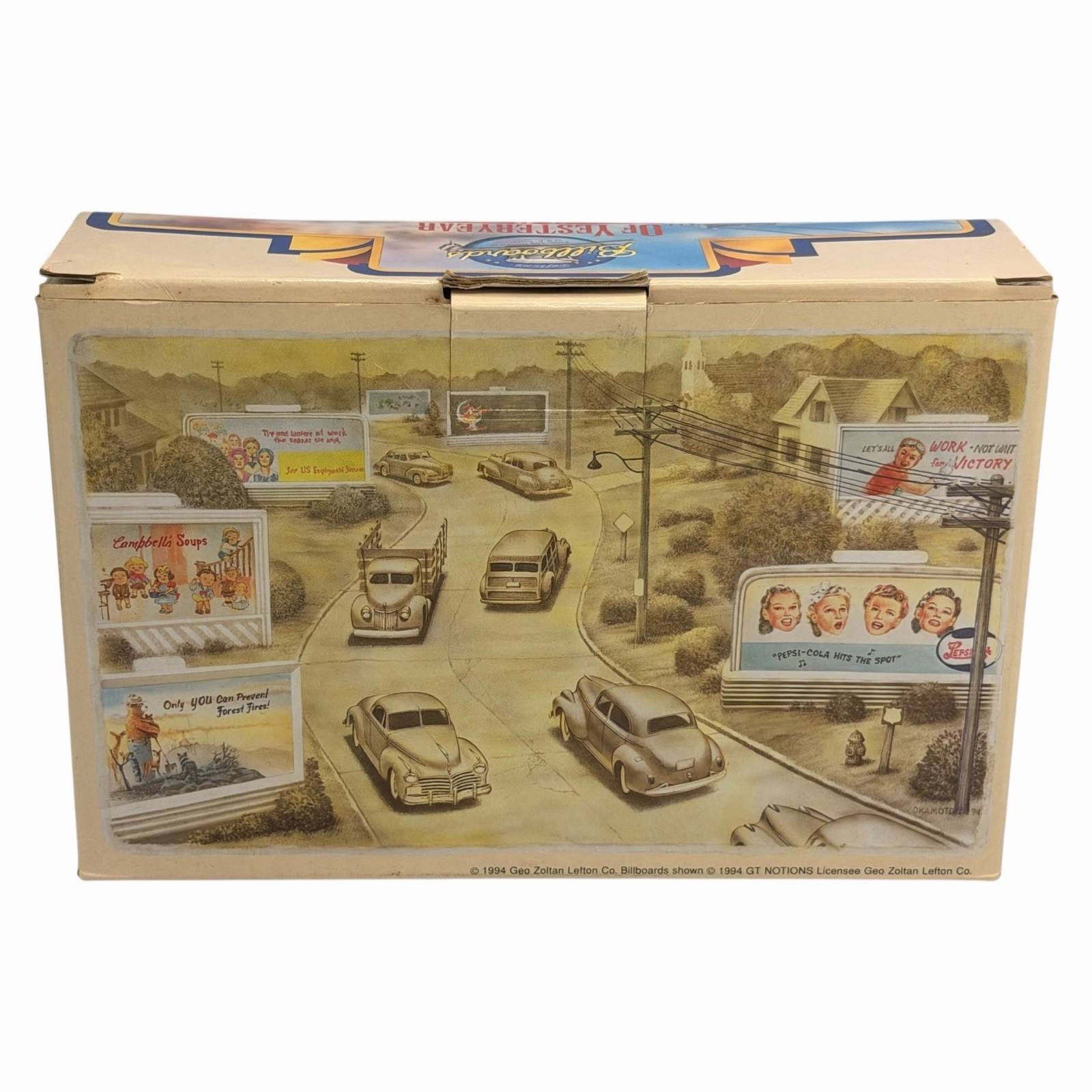 Lefton Lighthouses- Campbell Kids Billboard 6.25″ #01603 In Box