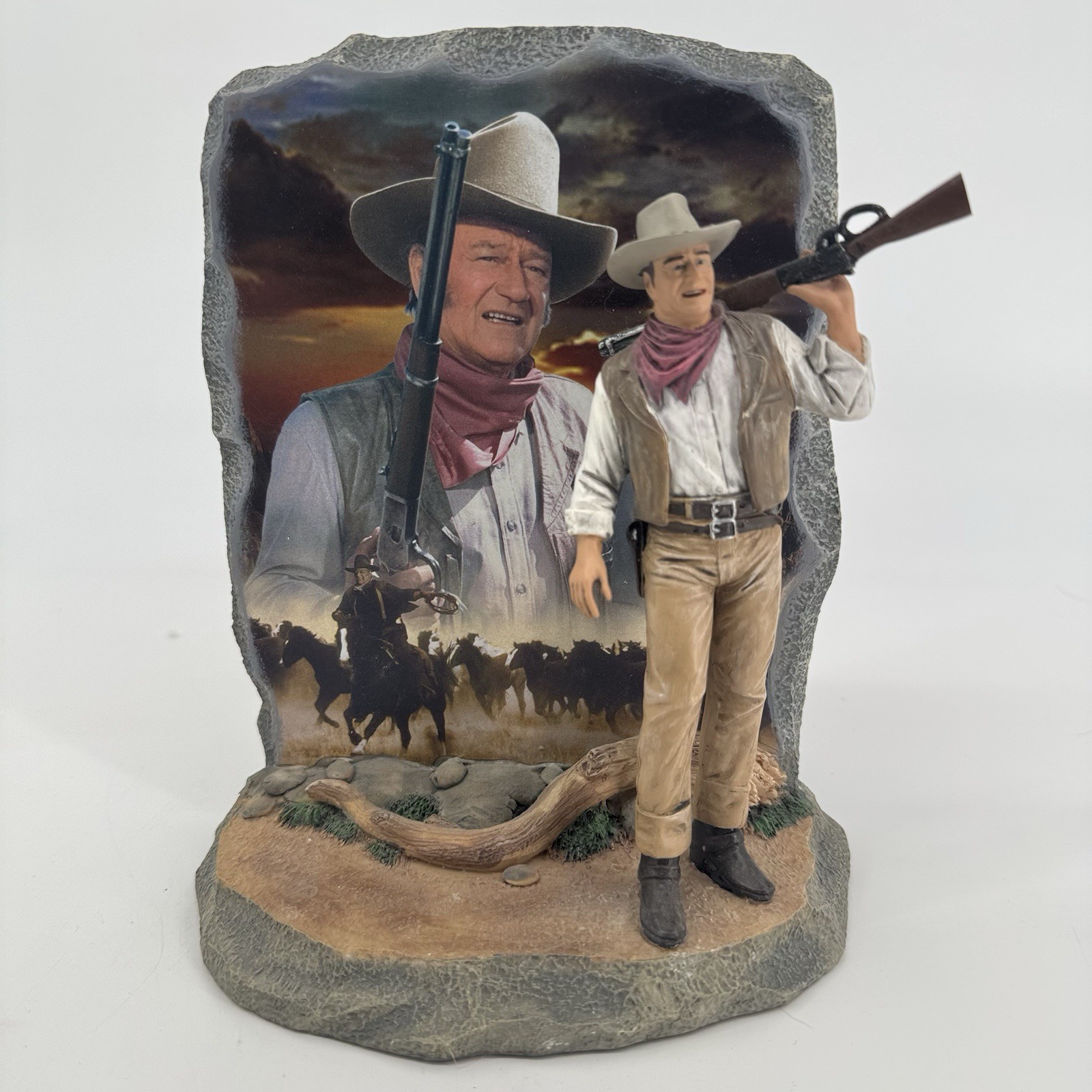 Bradford Exchange 2007 The Duke John Wayne American Hero Figurine #3029