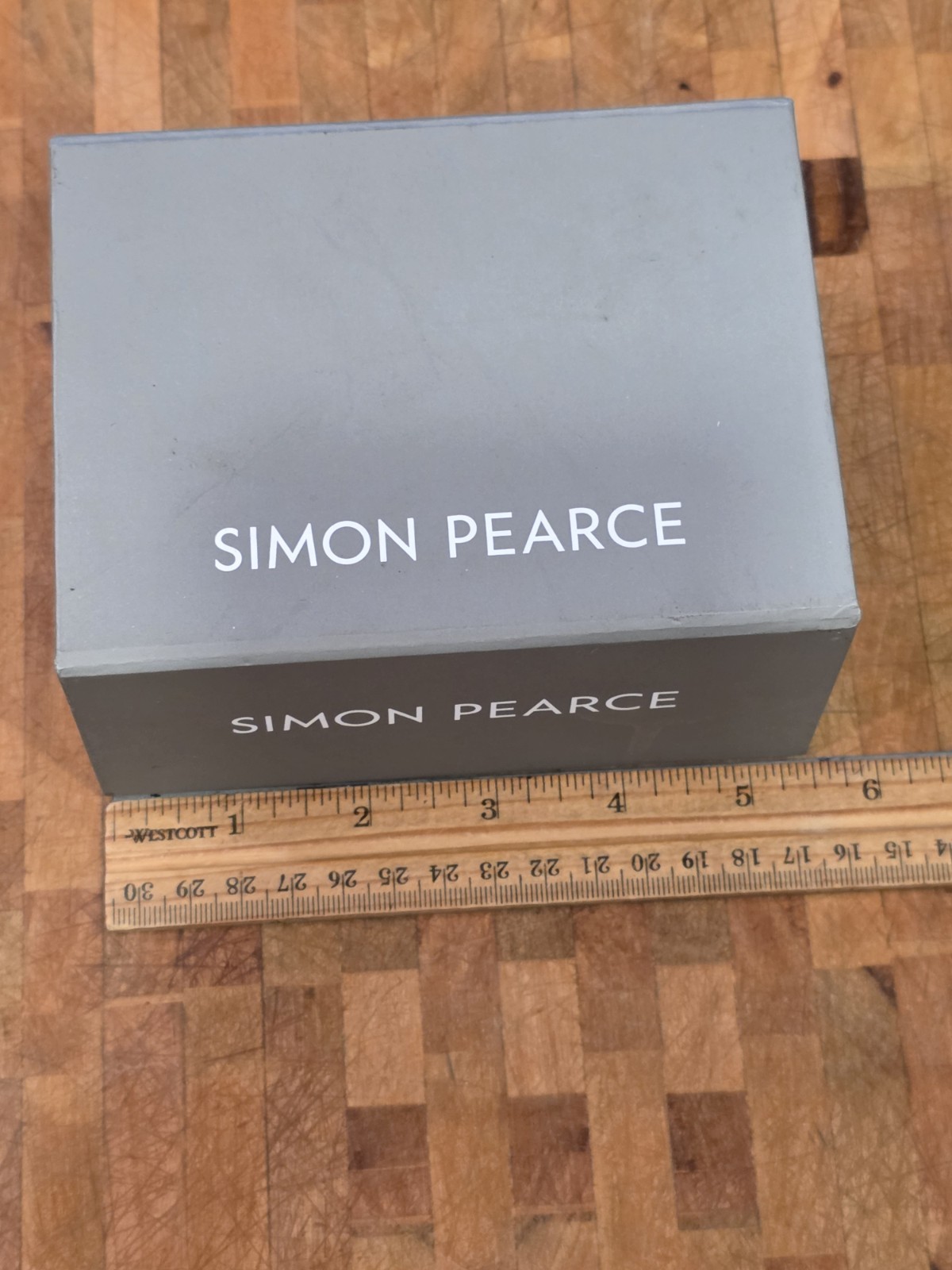 Simon Pearce EMPTY BOX ONLY for Crystal Angel or Similar w/Care Card FREE S&H