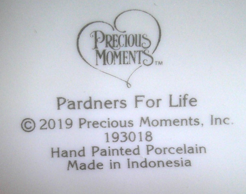PRECIOUS MOMENTS “Pardners For Life” #193018 – BRAND NEW & RARE!