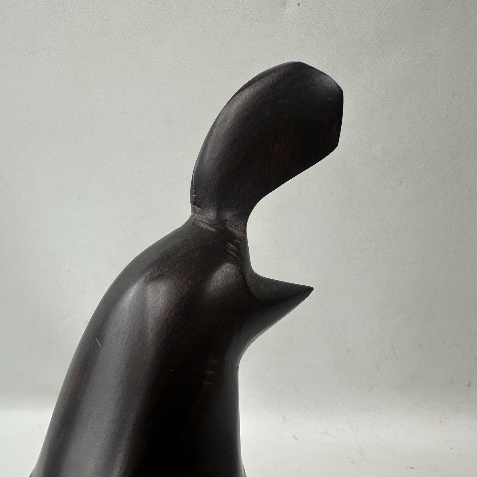 Ironwood Carved Partridge Quail Figure Hand Carved Wooden Sculpture