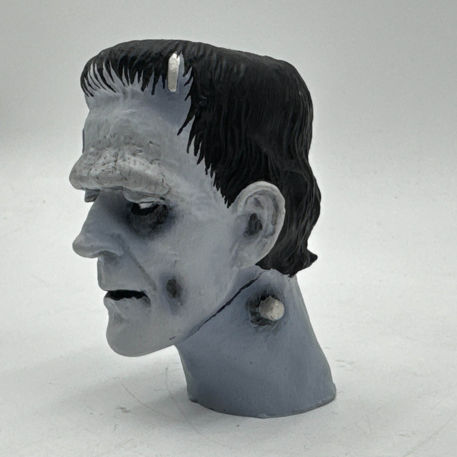 3” Frankenstein Monster Small Bust Head Custom Made? Resin Painted Universal