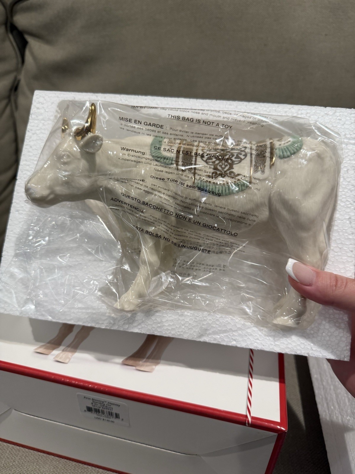 Lenox First Blessing Nativity Standing OX Figurine 869931