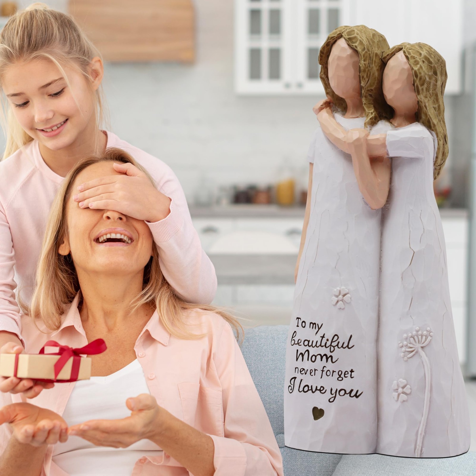 Hand-Painted Figurine – Unique Birthday & Valentine’s Day Gifts for Mom