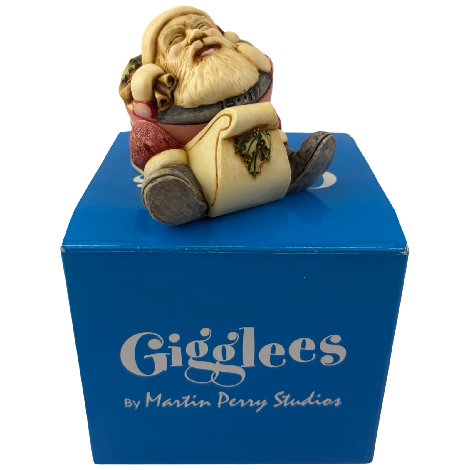 Harmony Kingdom Gifts Galore Gigglees Santa Claus Figurine Martin Perry Studios