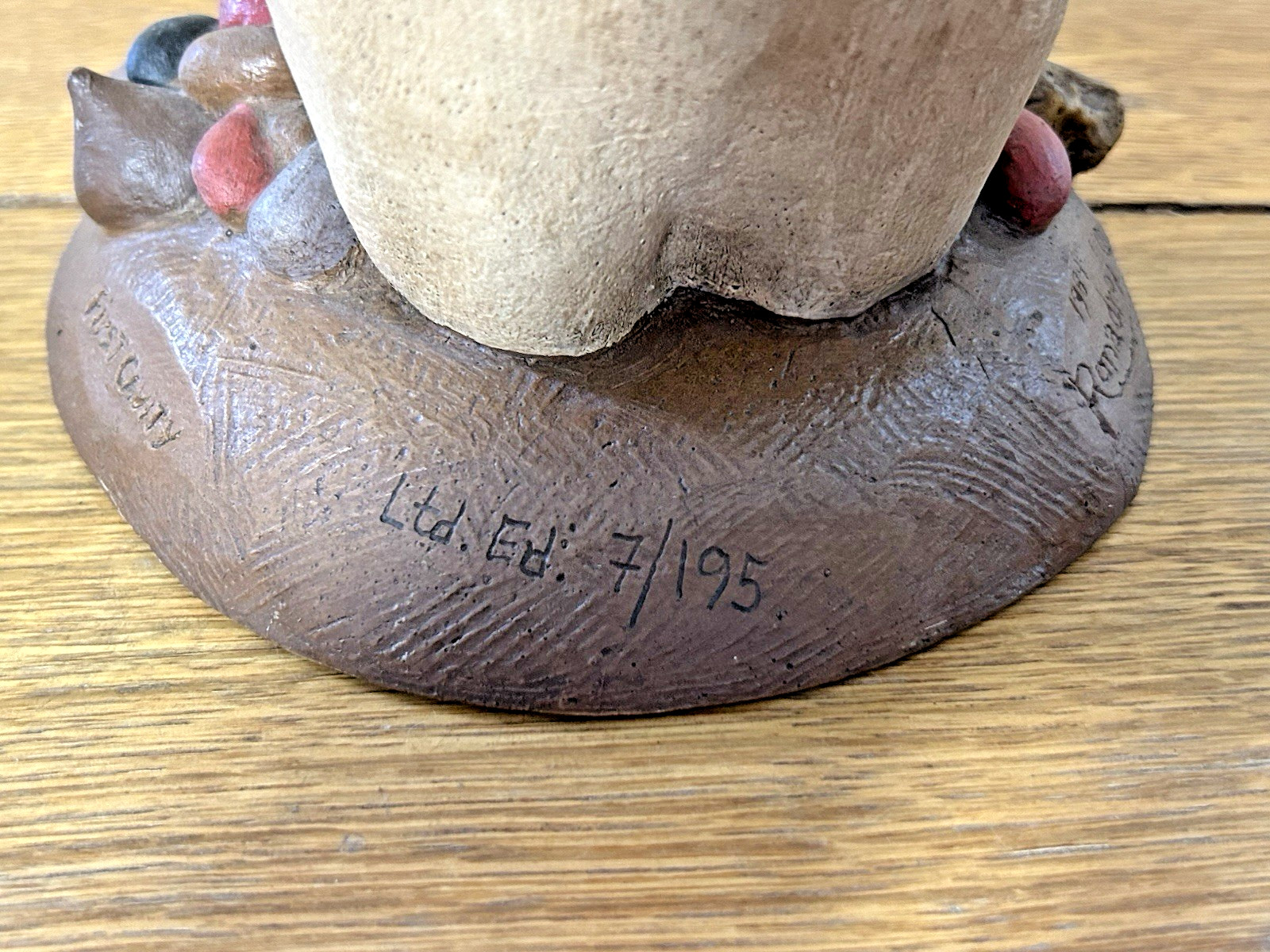 Ronadro 1989 “First Cavity” Limited Edition Dental Sculpture 7/195