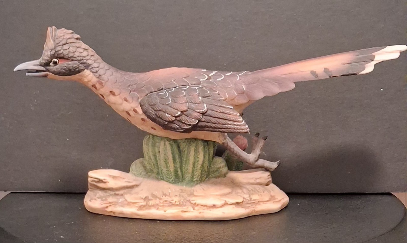 VTG Hand Painted Andrea By Sadek Roadrunner Figurine Porcelain Japan