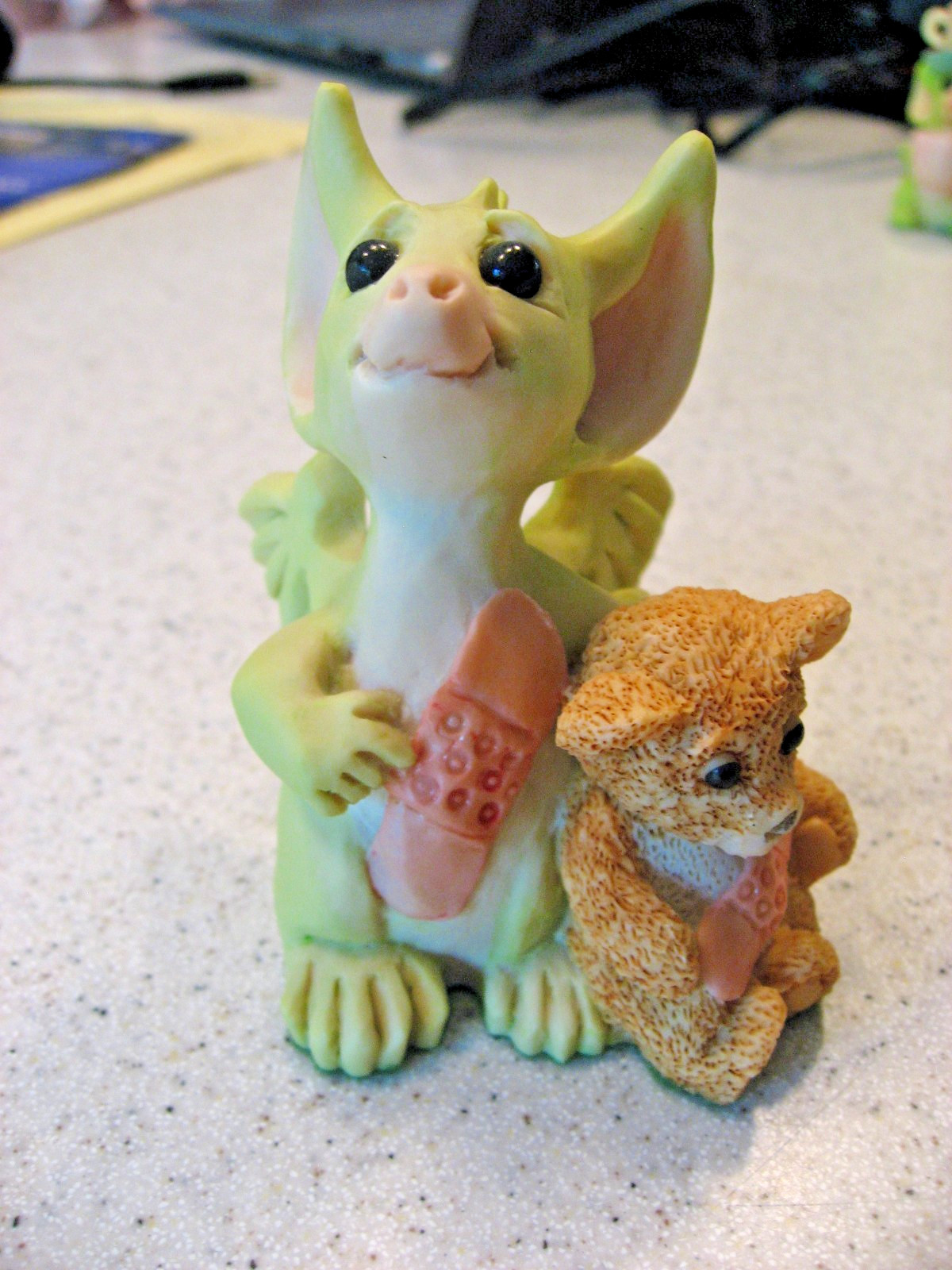 Real Musgrave Whimsical World of Pocket Dragons We’re Very Brave Figurine 1992
