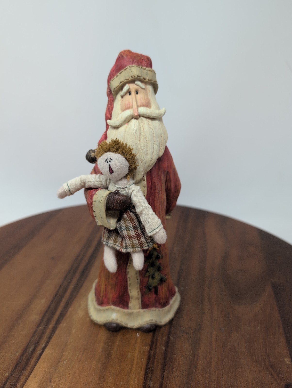 Boyds Bears Northwind Creations Christmas Wishes Santa Figurine 28050 Rag Doll