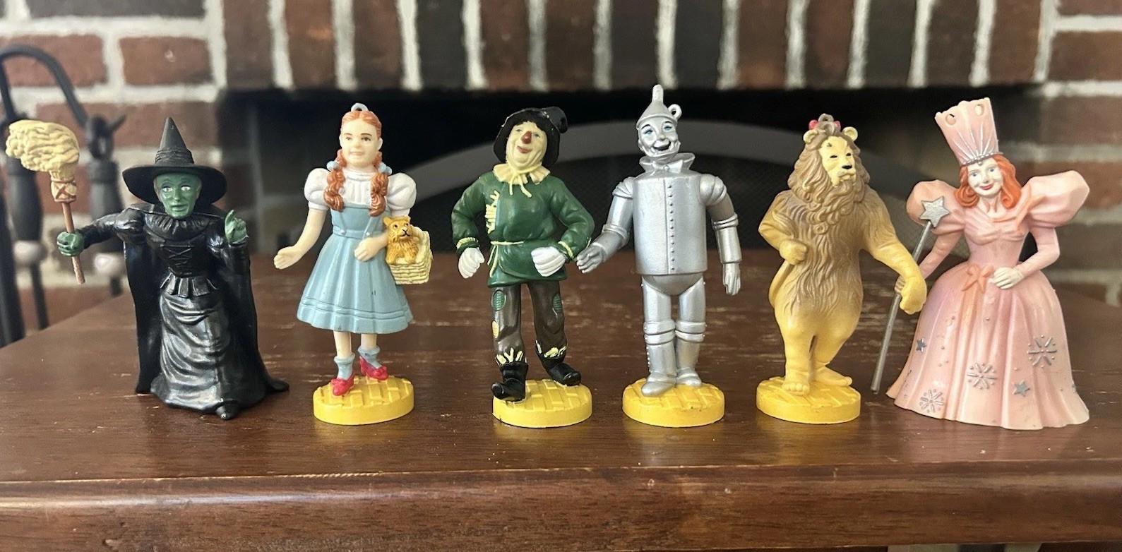 Wizard Of Oz 1987 TURNER MACAU (set of 6) Figures Loew’s Ren Macau Presents MGM