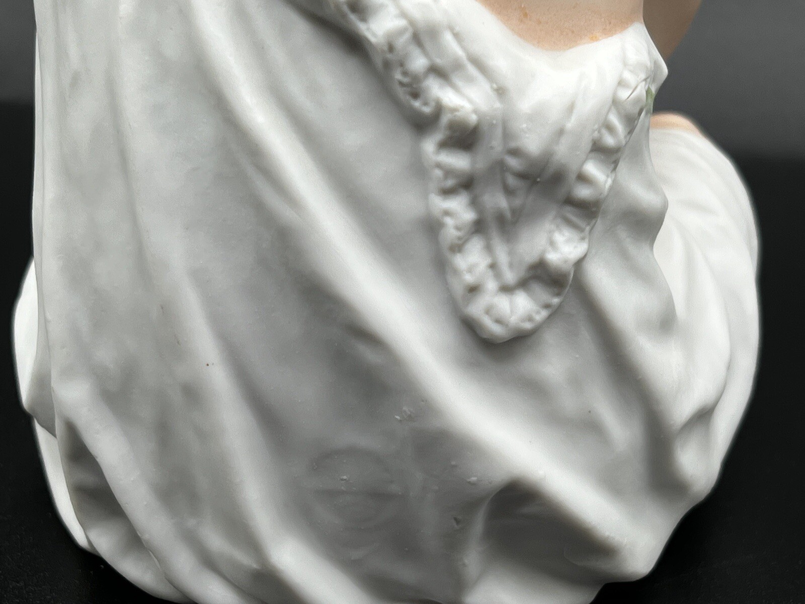 Gebruder Heubach-German Porcelain Bisque-Sitting Piano Baby 8″