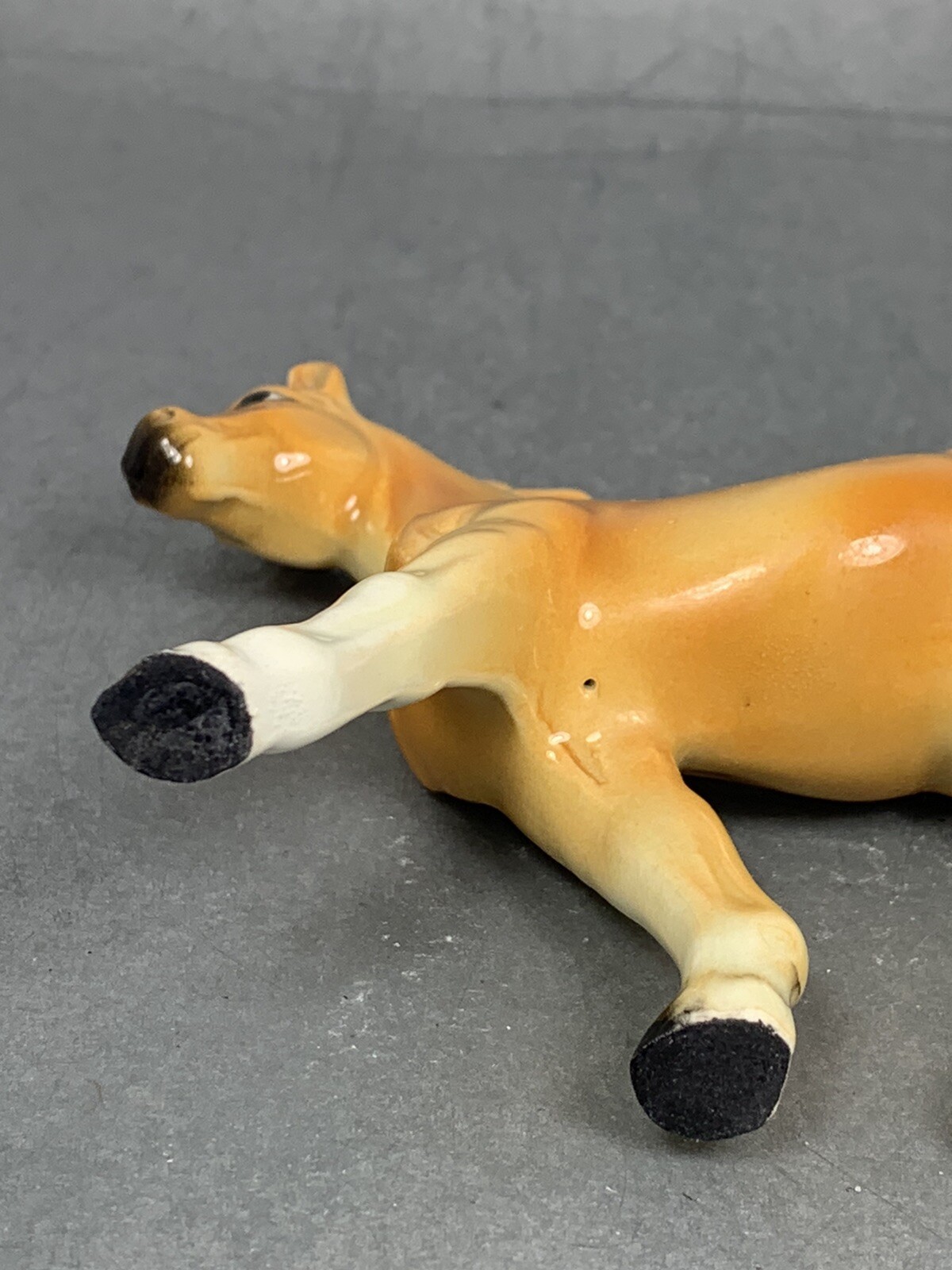 Palomino Horse Figurine Ceramic Made in Japan MISSING Sticker 3 1/2″H