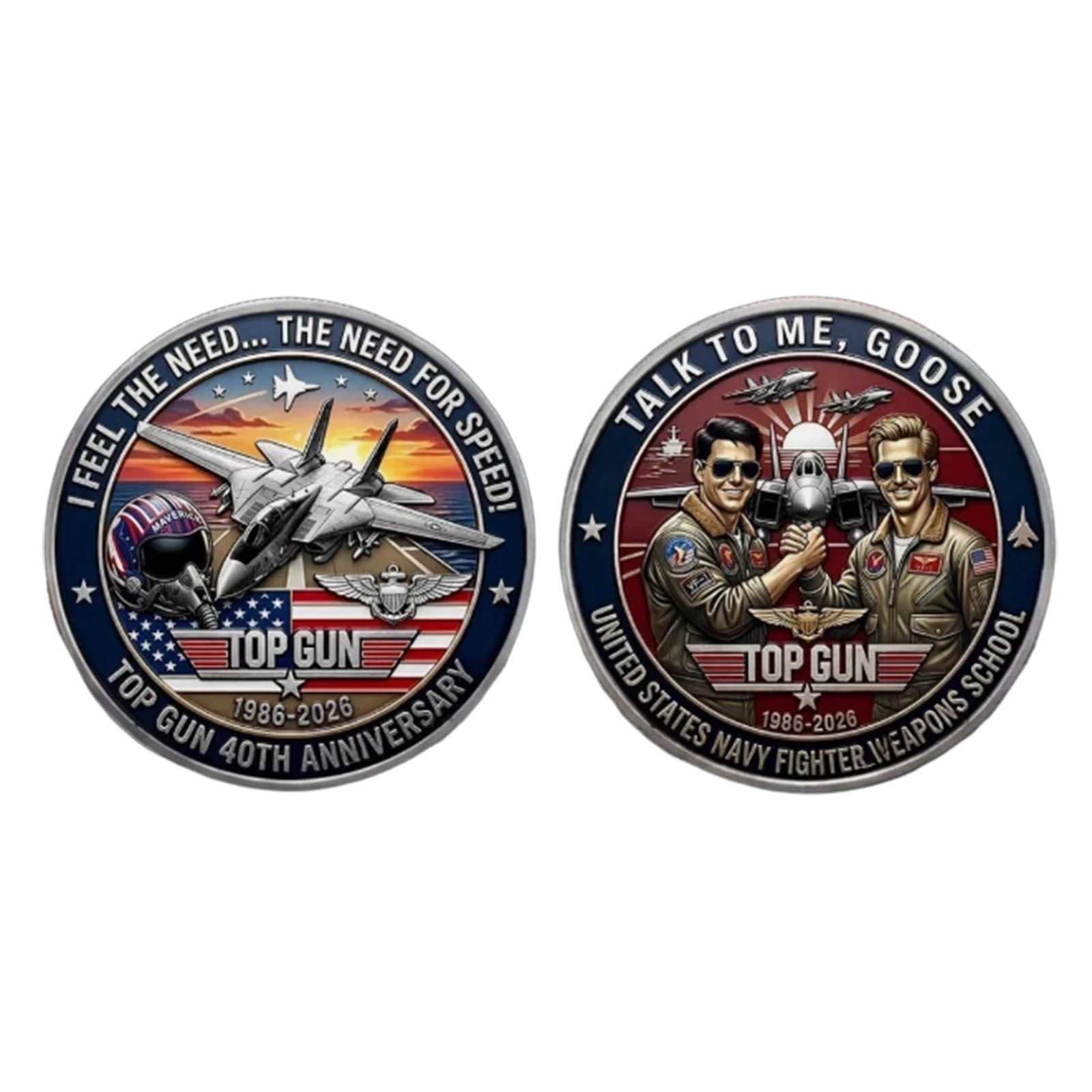 TOP GUN,1986-2026,TALK TO ME, GOOSE,UNITED STATES NAVY FIGHTER WEAPONS SCHOOL